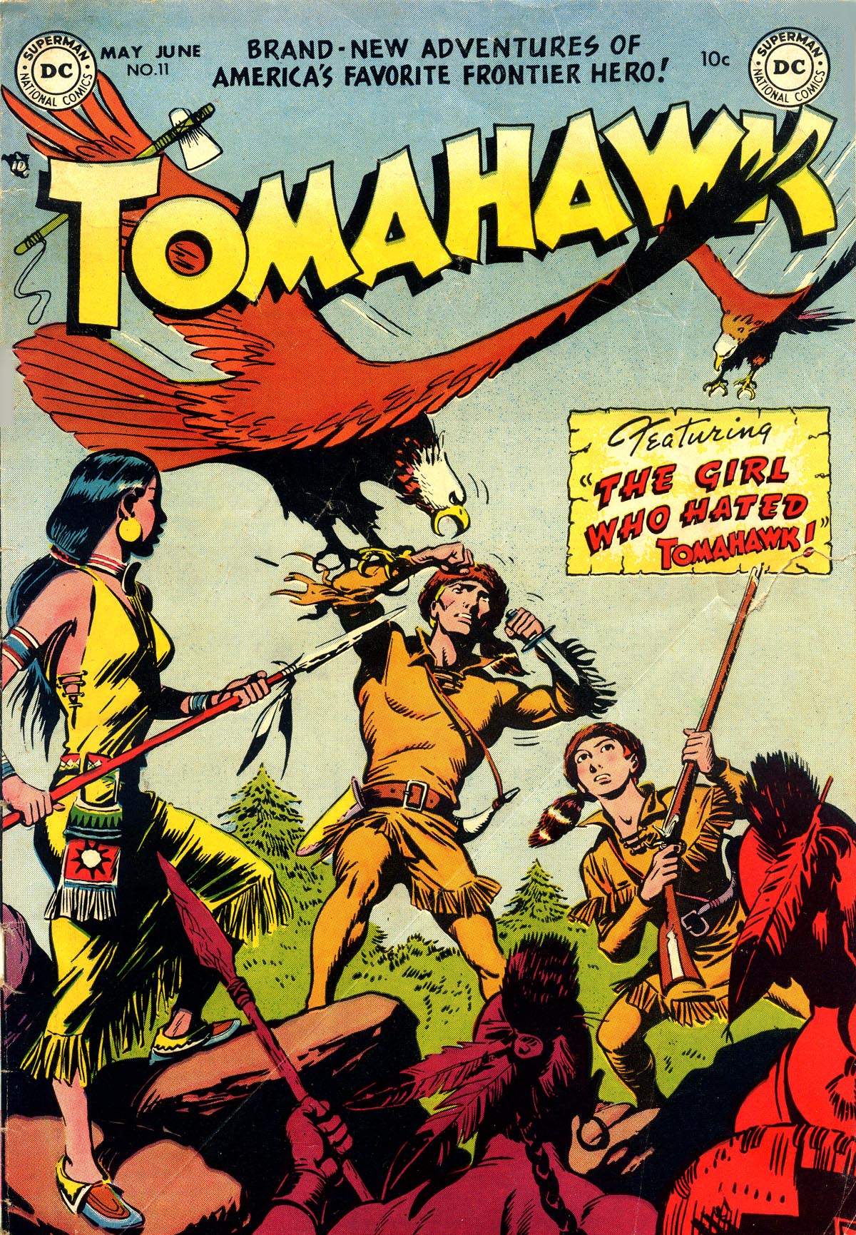 Read online Tomahawk comic -  Issue #11 - 1