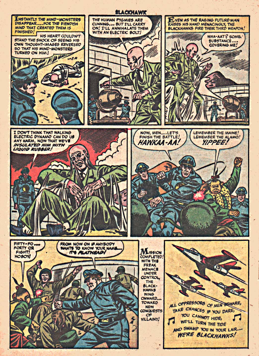Read online Blackhawk (1957) comic -  Issue #73 - 32
