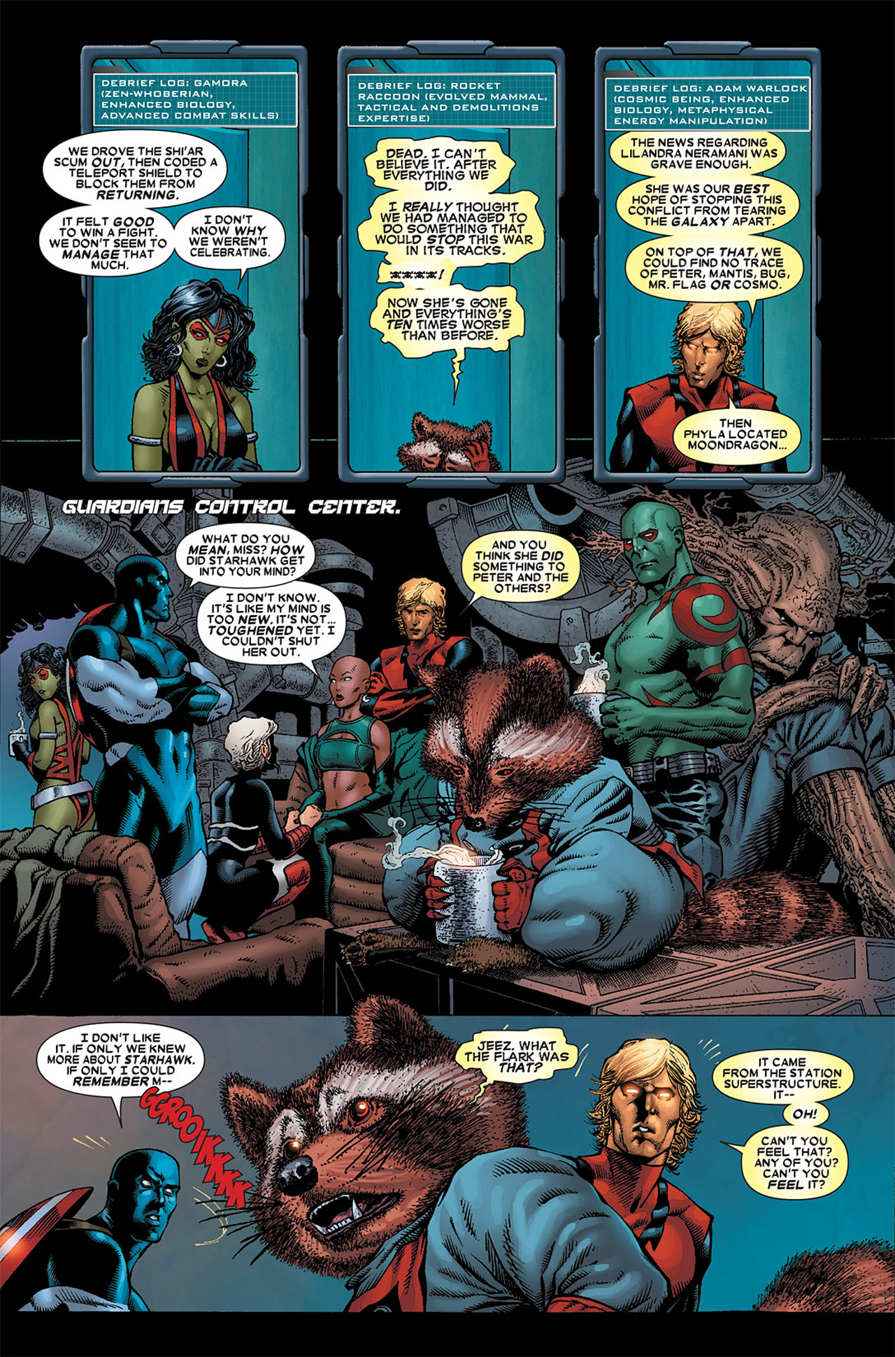 Read online Guardians of the Galaxy (2008) comic -  Issue #15 - 22