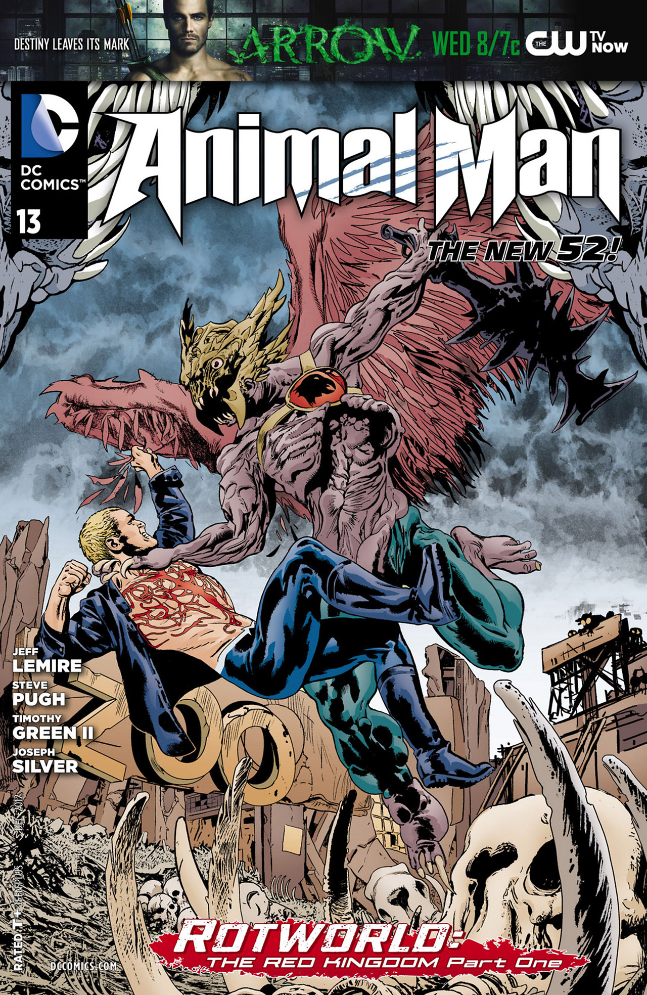 Read online Animal Man (2011) comic -  Issue #13 - 1