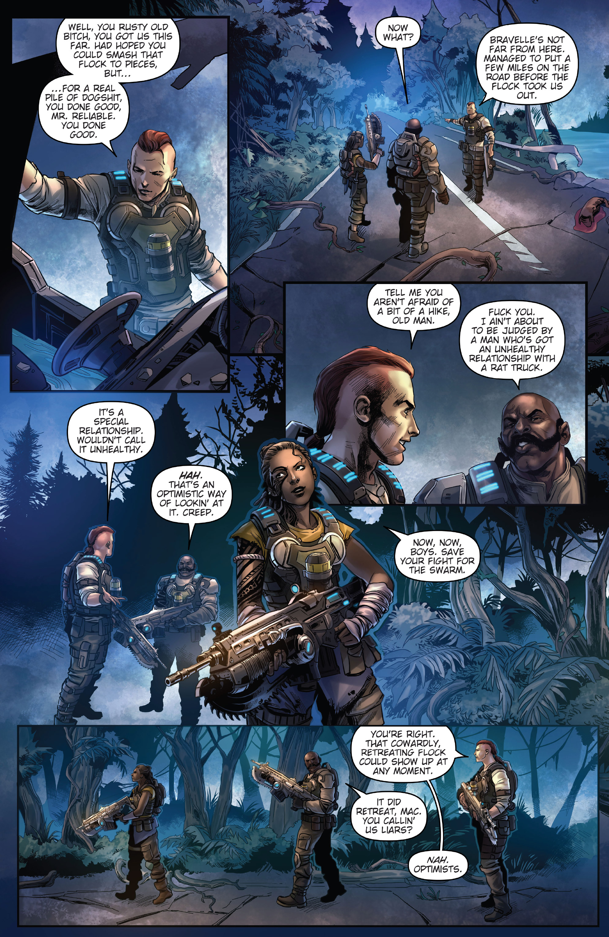 Read online Gears of War: Hivebusters comic -  Issue #3 - 5