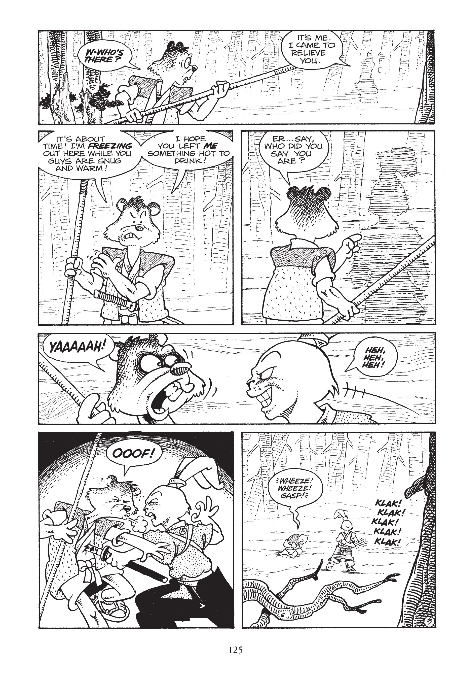 Read online Usagi Yojimbo (1987) comic -  Issue # _TPB 6 - 124