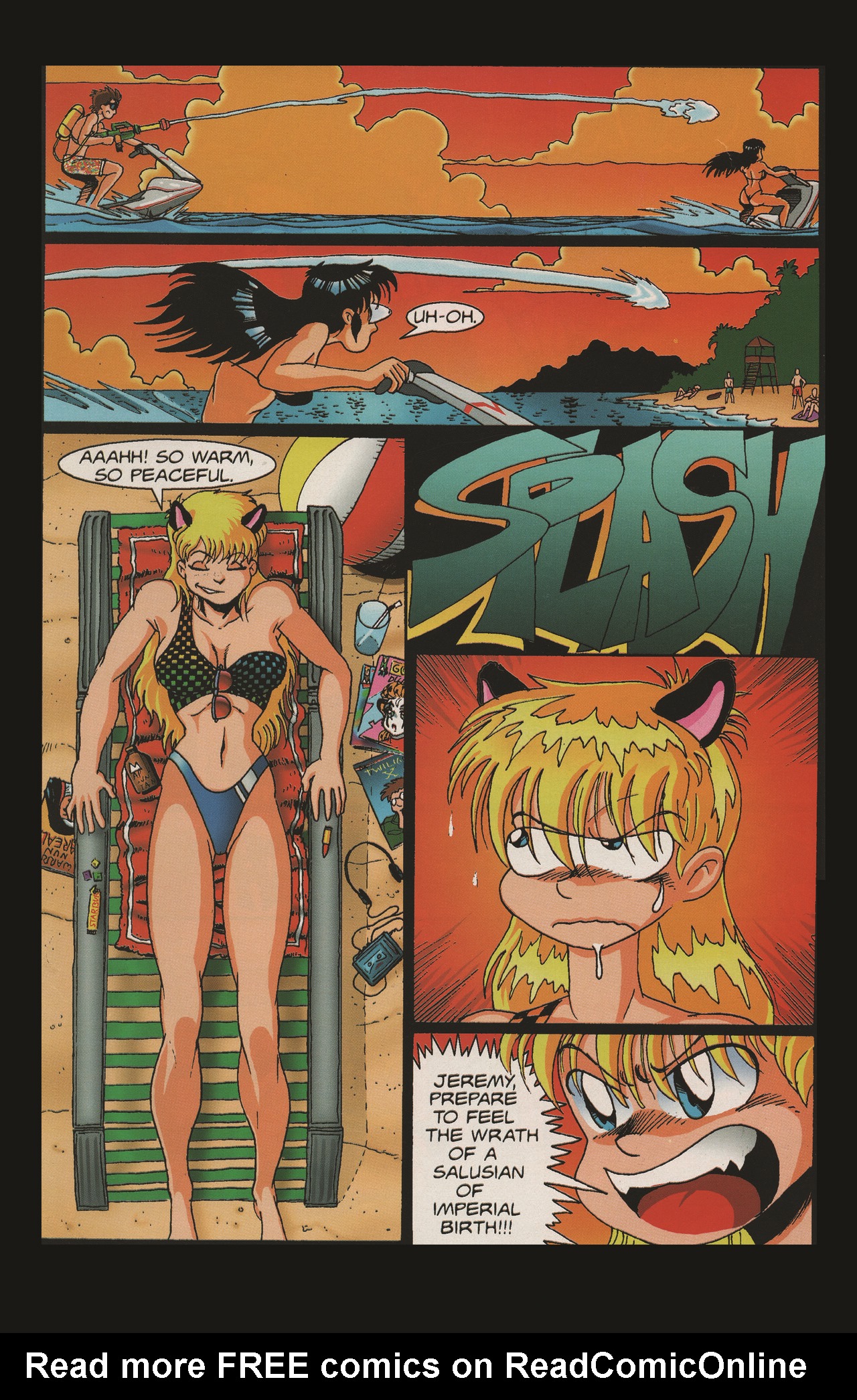 Read online Ninja High School Swimsuit comic -  Issue #2000 - 21