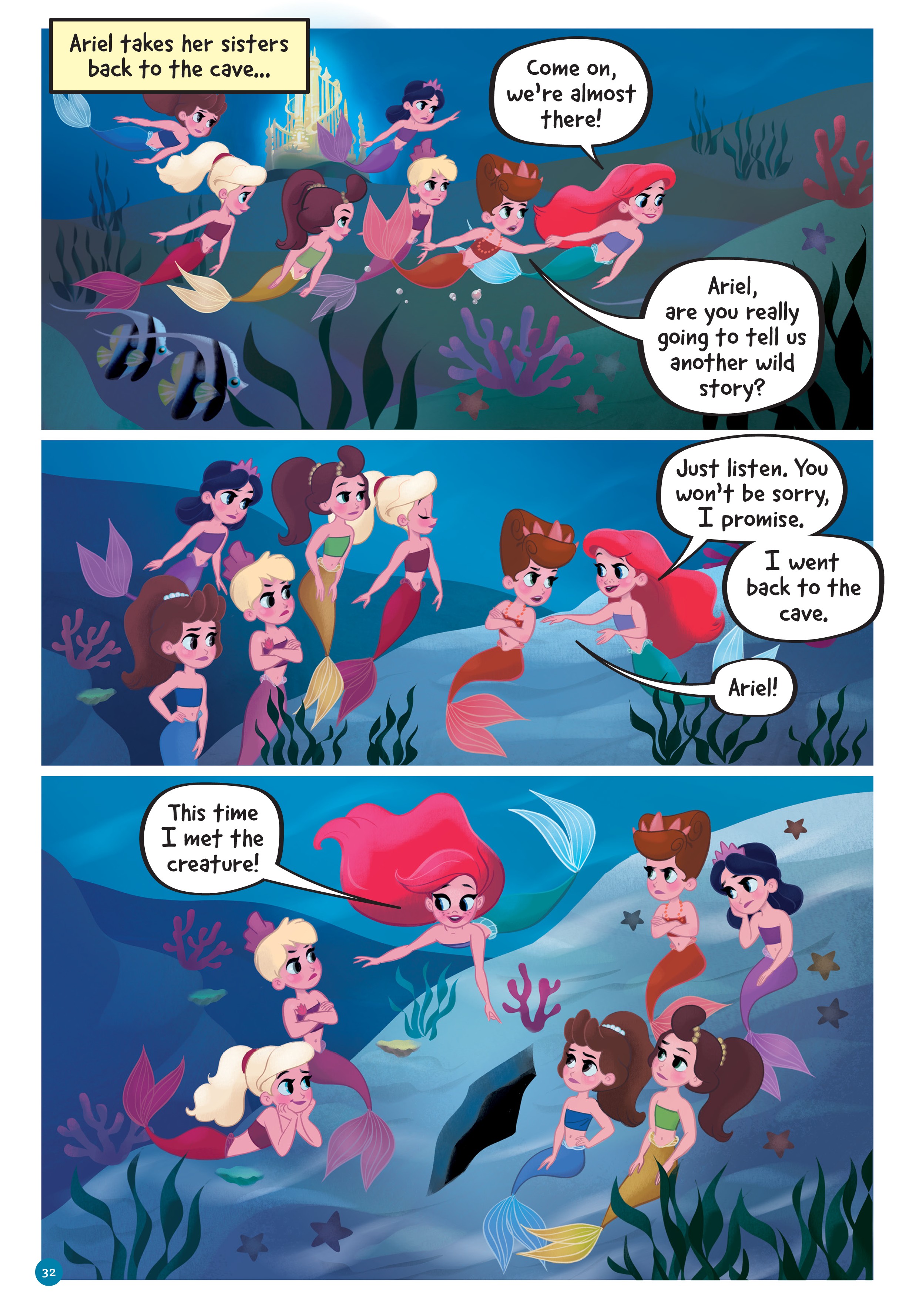 Read online Disney Princess: Ariel and the Sea Wolf comic -  Issue # Full - 29