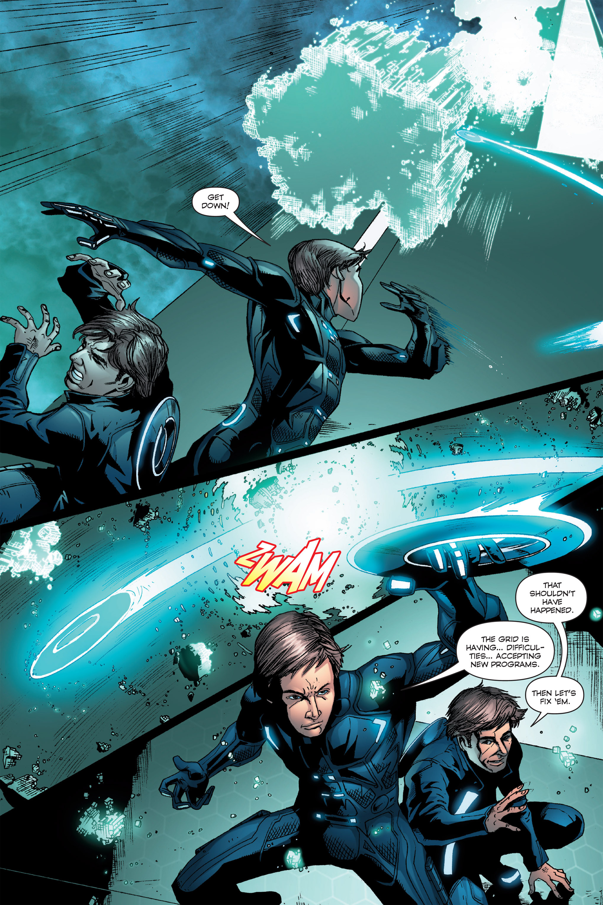 Read online TRON: Betrayal comic -  Issue # TPB - 53
