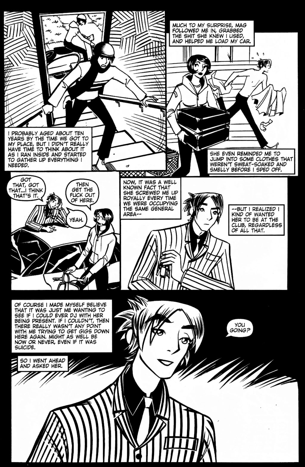 Read online Scooter Girl comic -  Issue #5 - 10