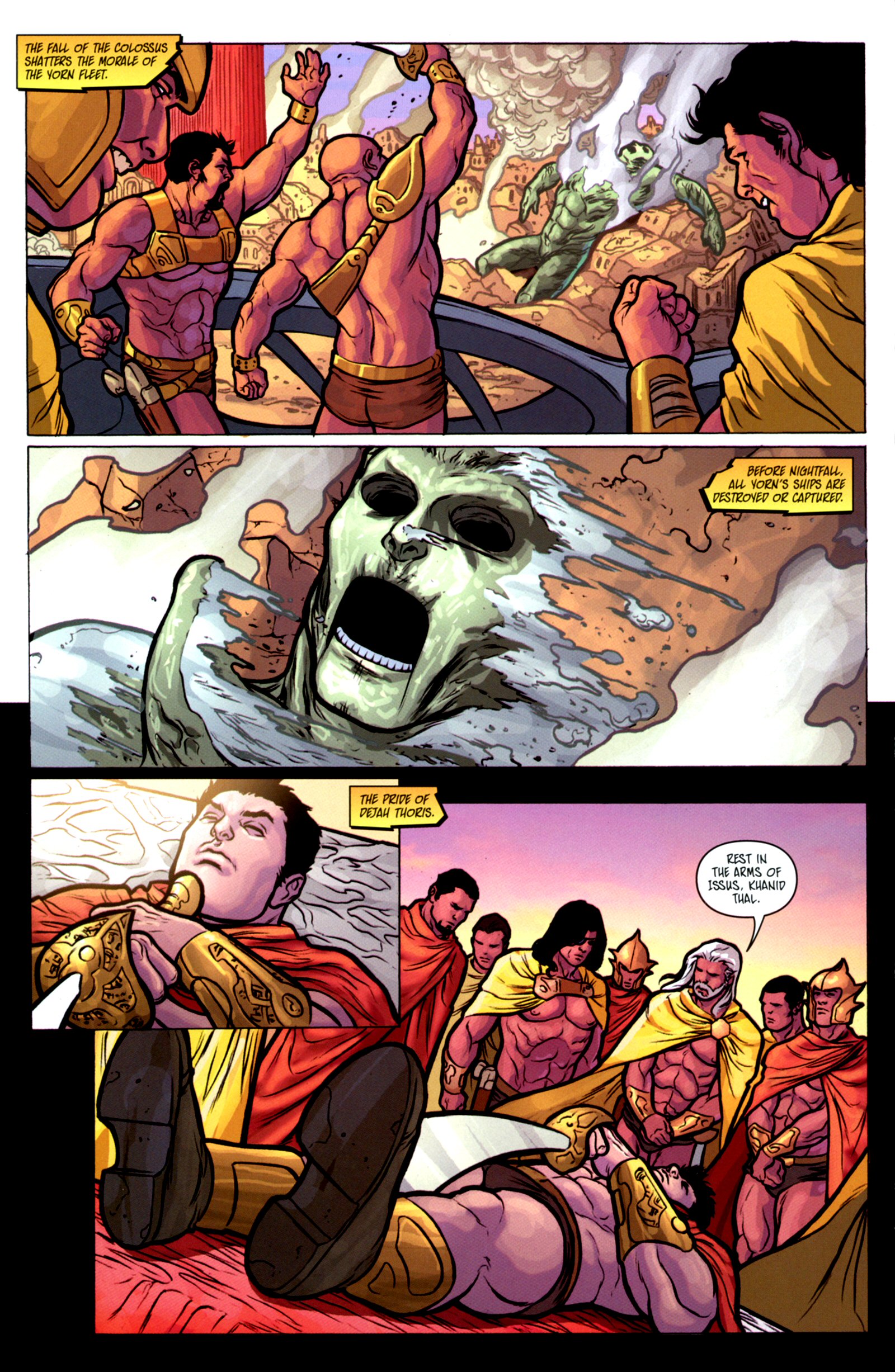 Read online Warlord Of Mars: Dejah Thoris comic -  Issue # _TPB 2 - The Colossus of Mars - 122