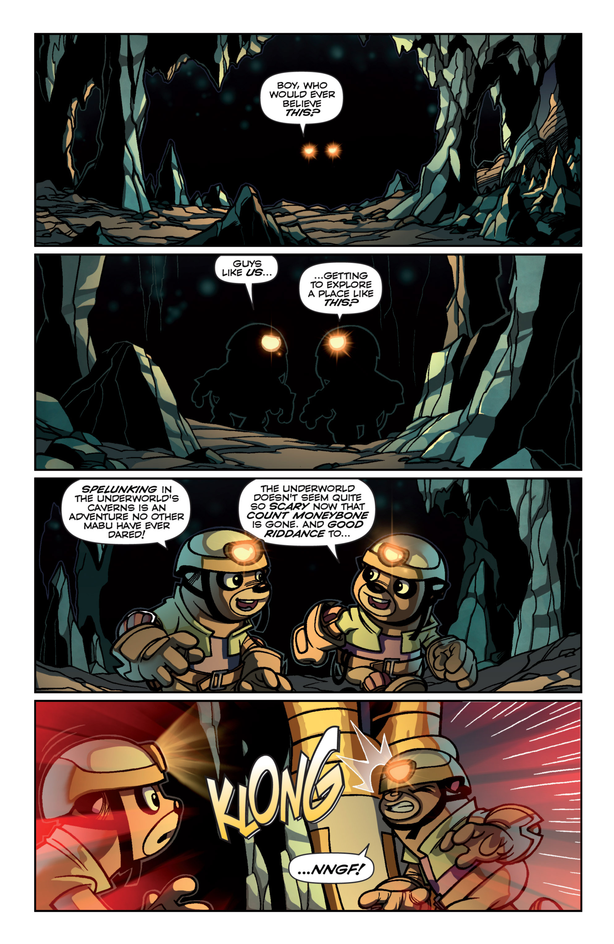 Read online Skylanders Superchargers comic -  Issue #4 - 4