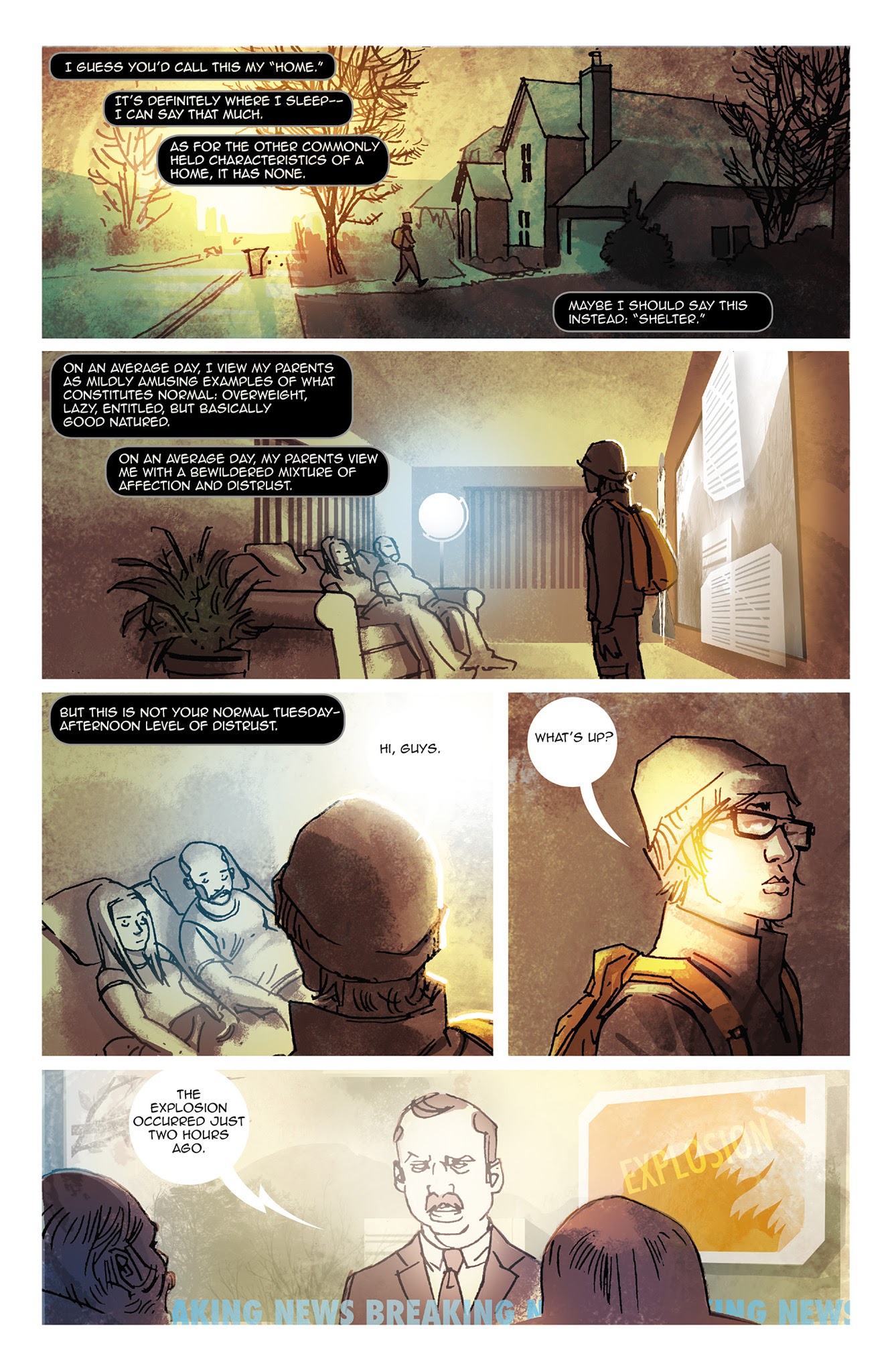 Read online Pariah comic -  Issue # TPB 1 - 12