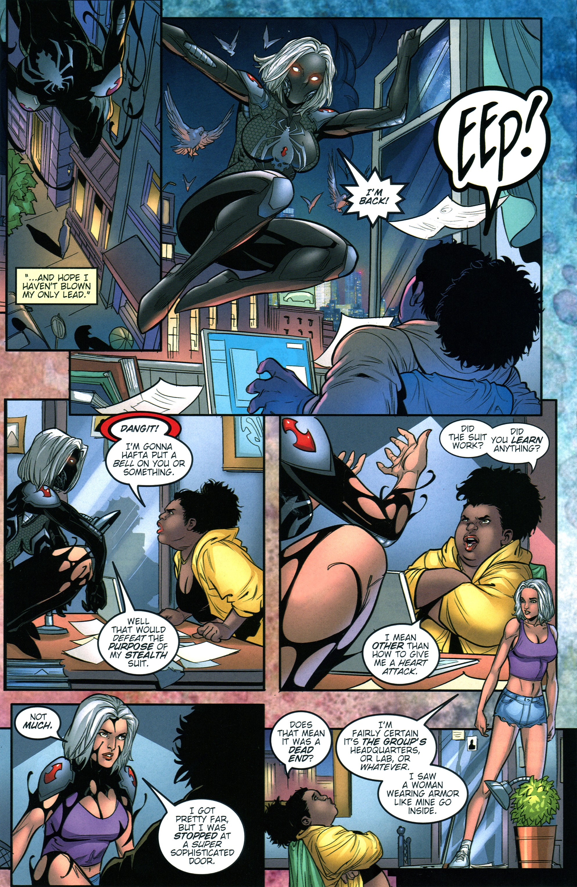 Read online White Widow comic -  Issue #3 - 12