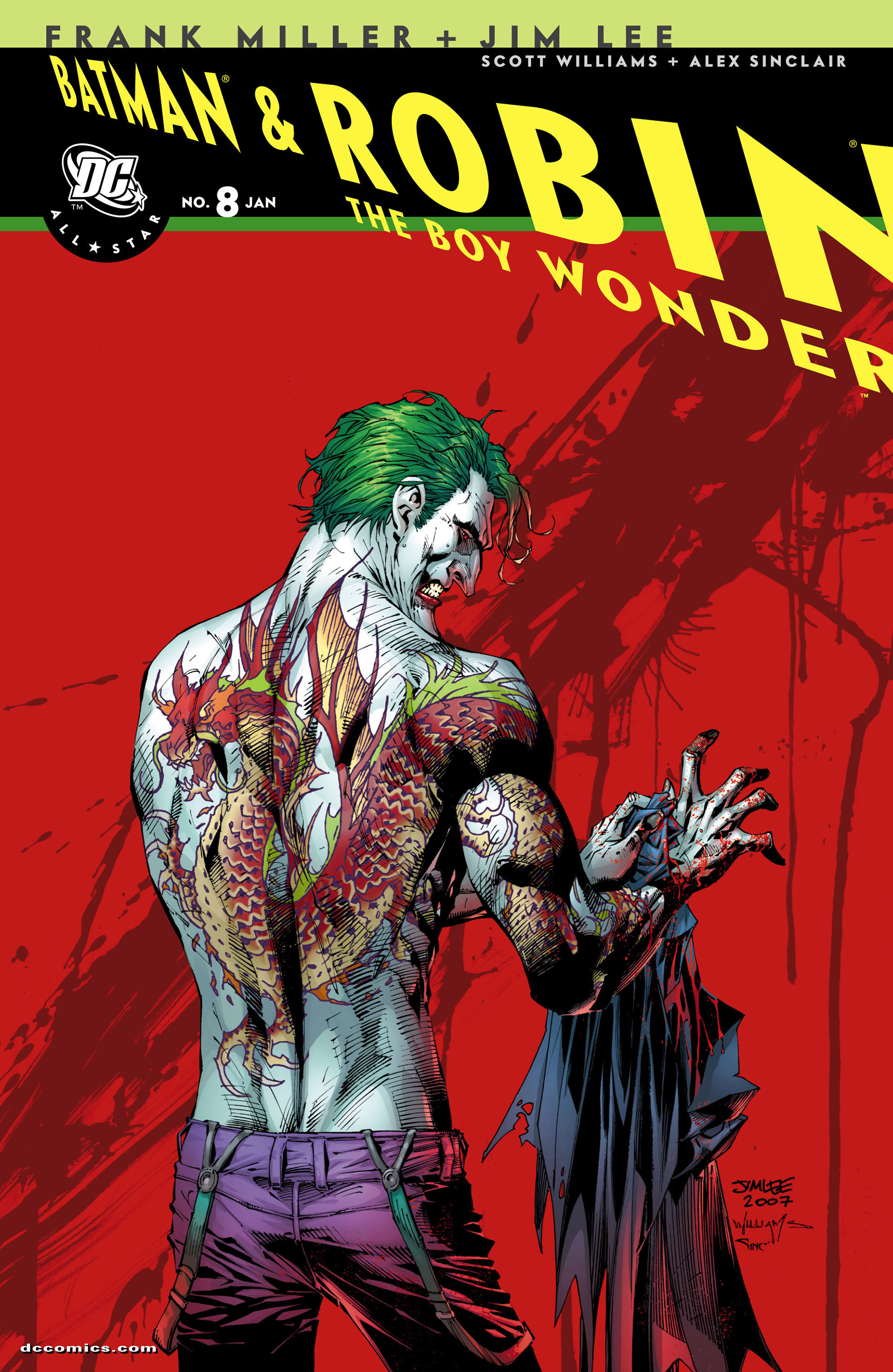 Read online All Star Batman & Robin, The Boy Wonder comic -  Issue #8 - 1