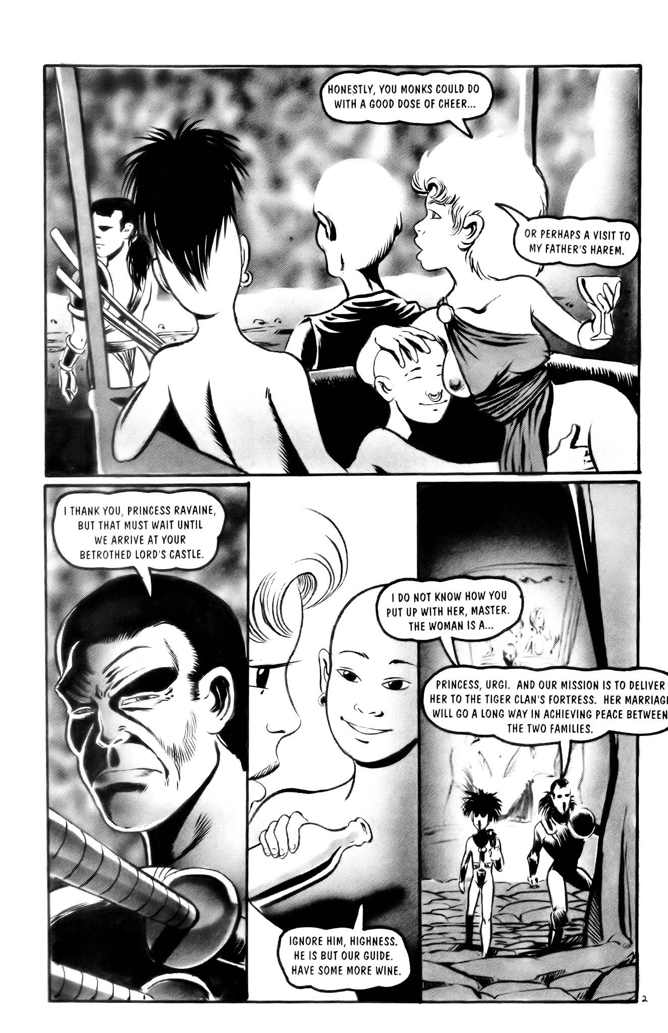 Read online Hardkorr comic -  Issue #1 - 4