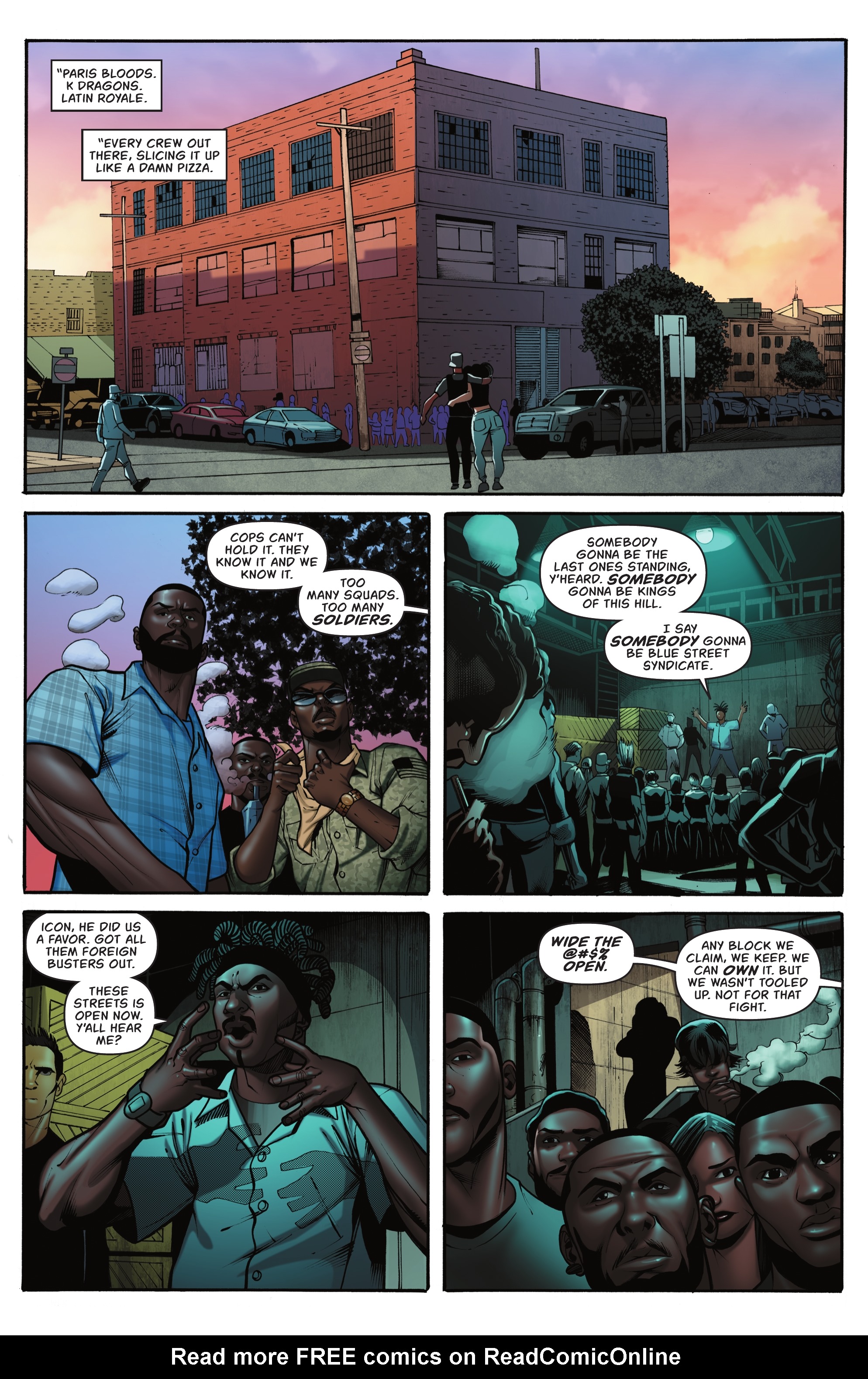 Read online Blood Syndicate: Season One comic -  Issue #2 - 16