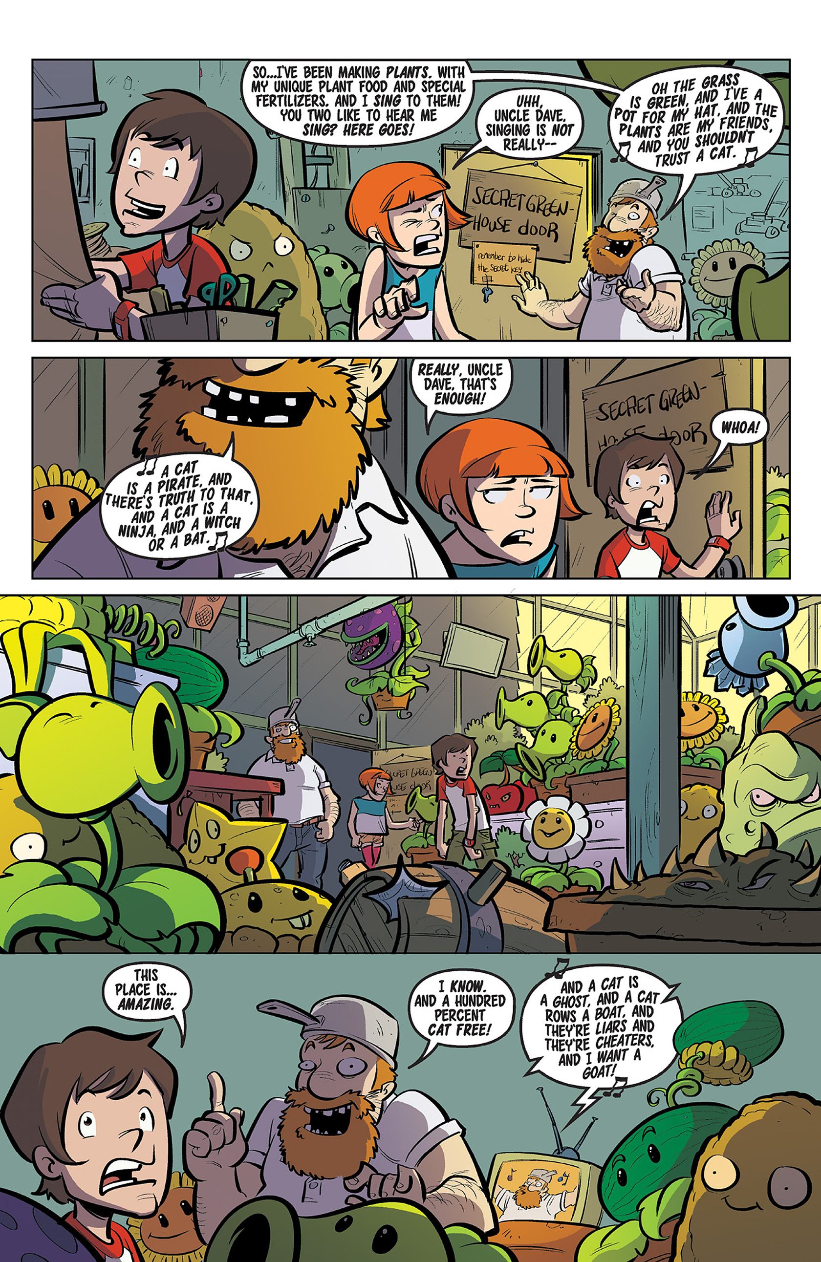 Read online Plants vs. Zombies: Lawnmageddon comic -  Issue #2 - 7