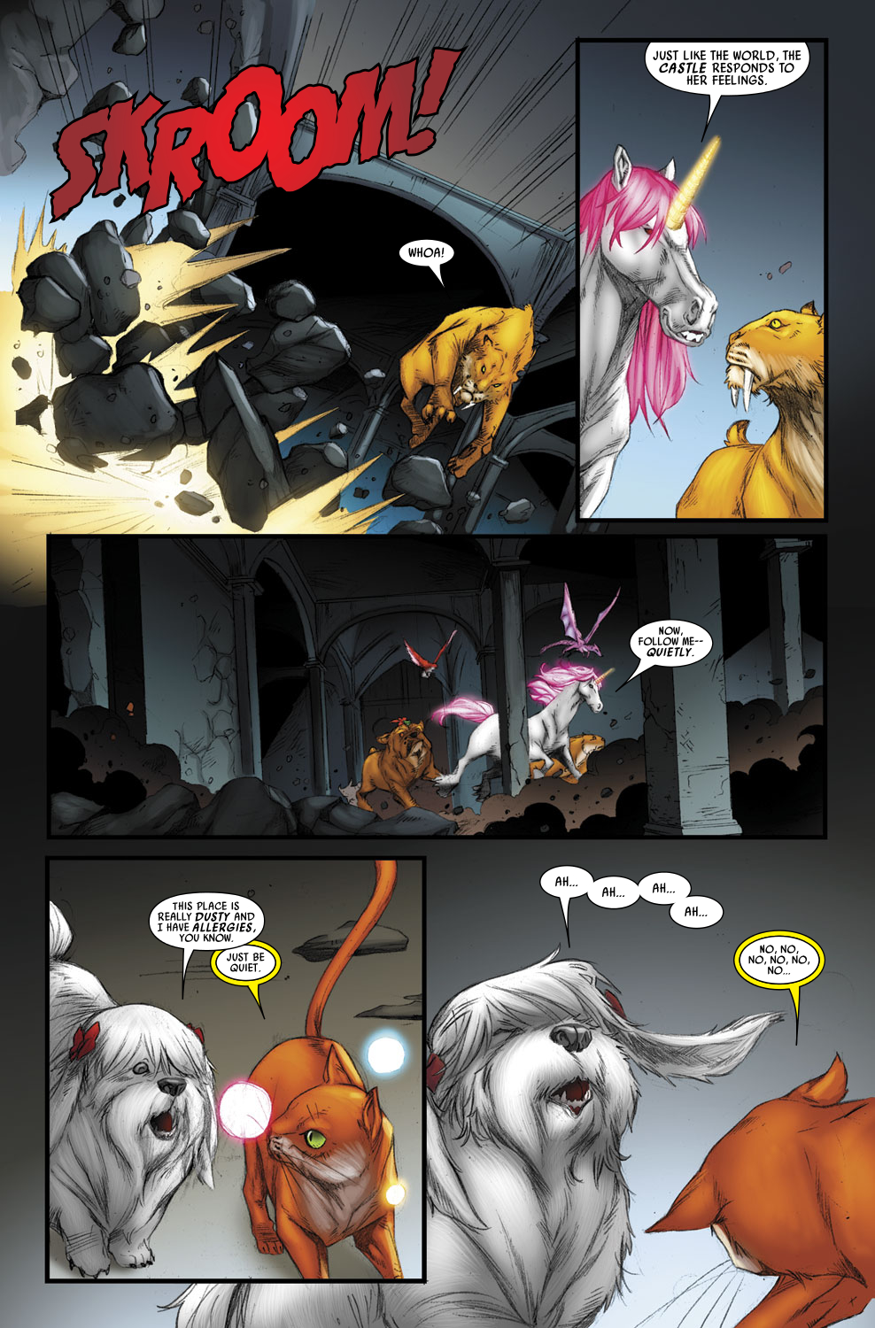 Read online Lockjaw And The Pet Avengers Unleashed comic -  Issue #4 - 13