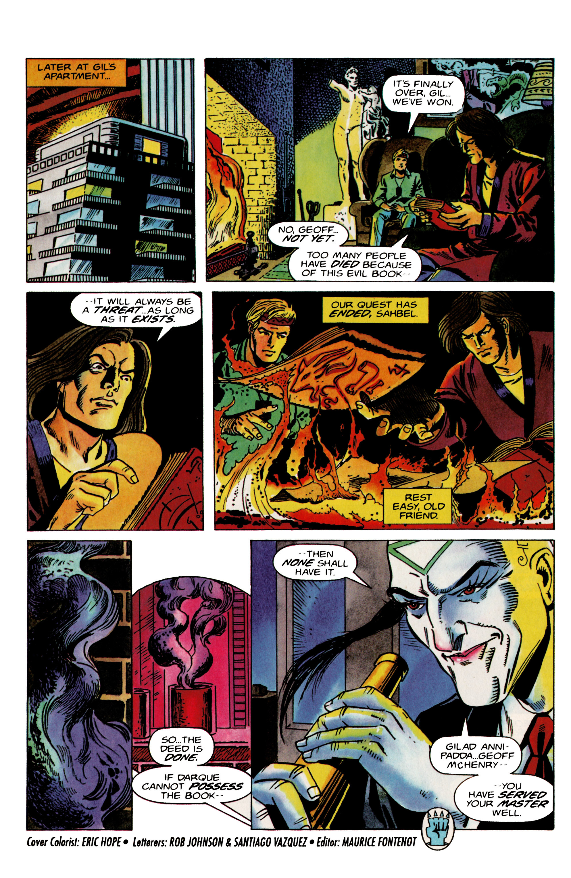 Read online Eternal Warrior (1992) comic -  Issue #22 - 22