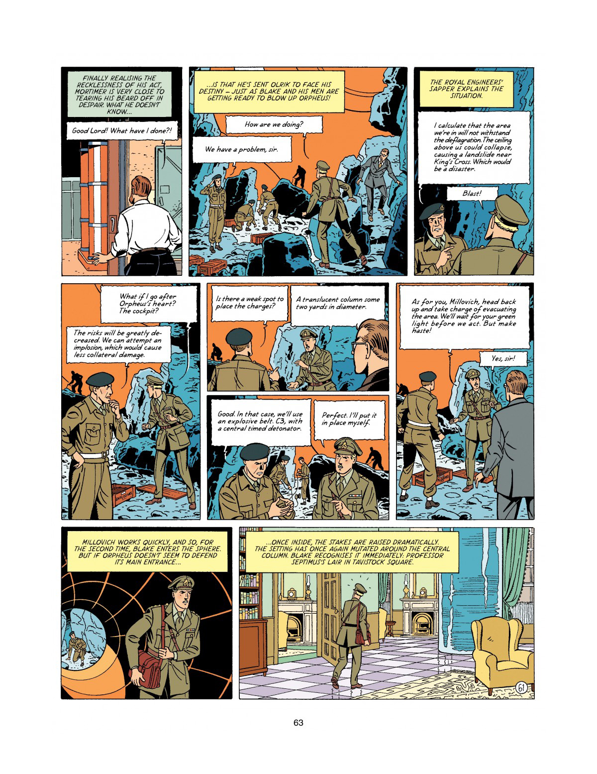 Read online Blake & Mortimer comic -  Issue #20 - 63