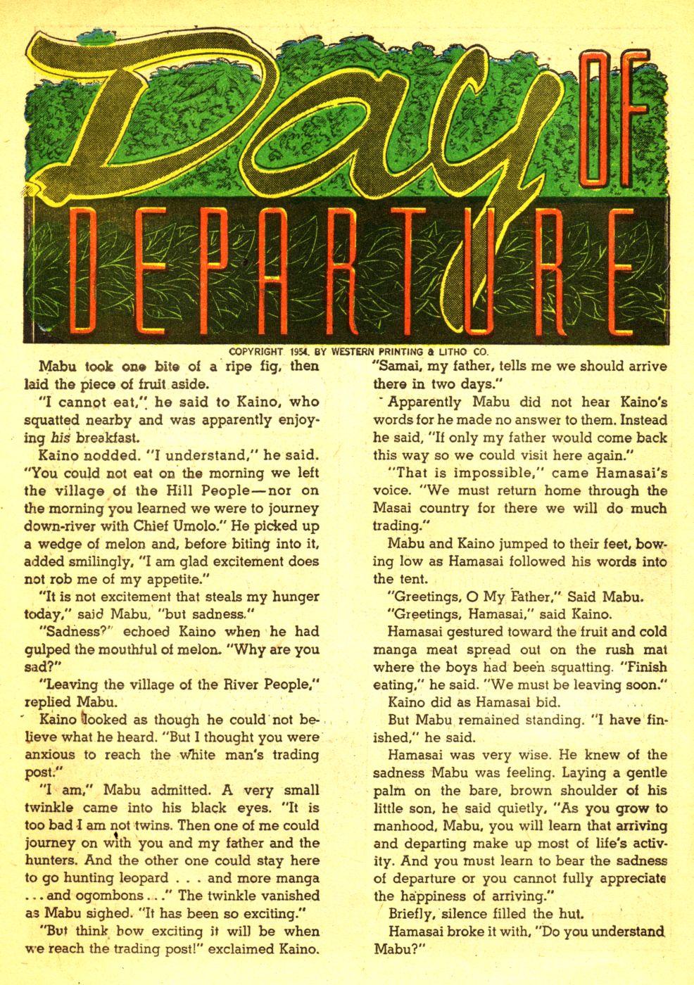 Read online Tarzan (1948) comic -  Issue #55 - 42