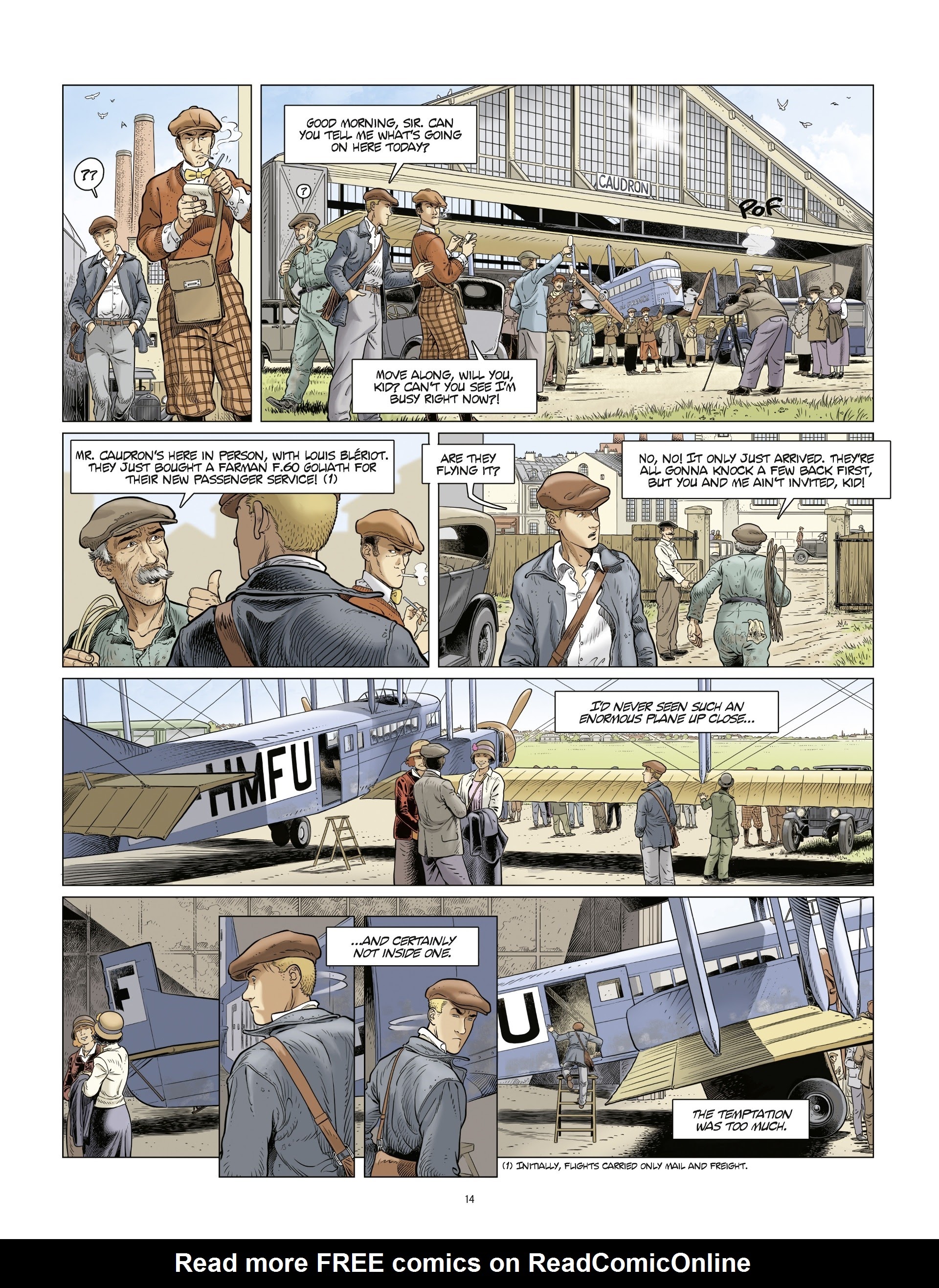 Read online The Aviator comic -  Issue #2 - 14