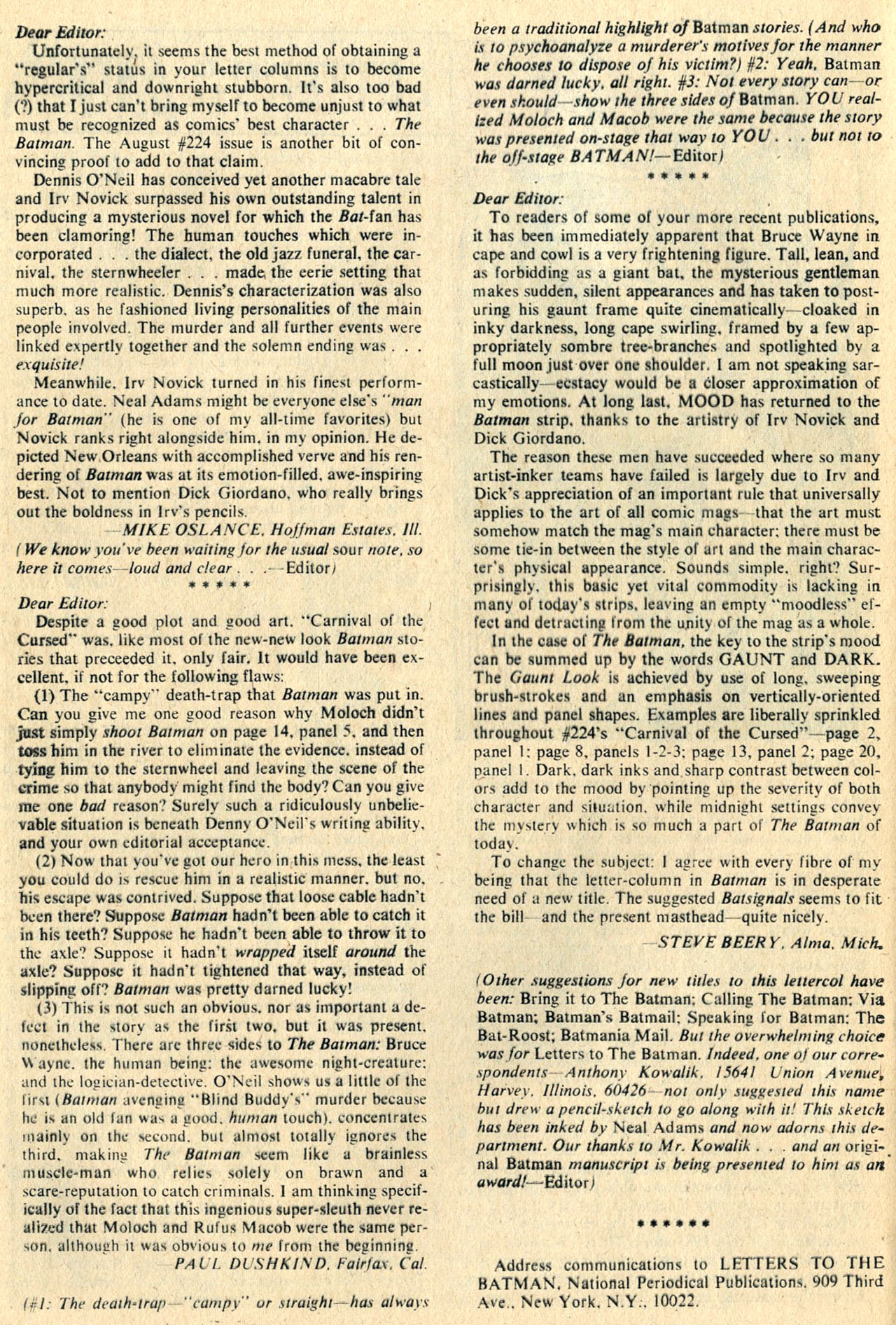 Read online Batman (1940) comic -  Issue #227 - 32