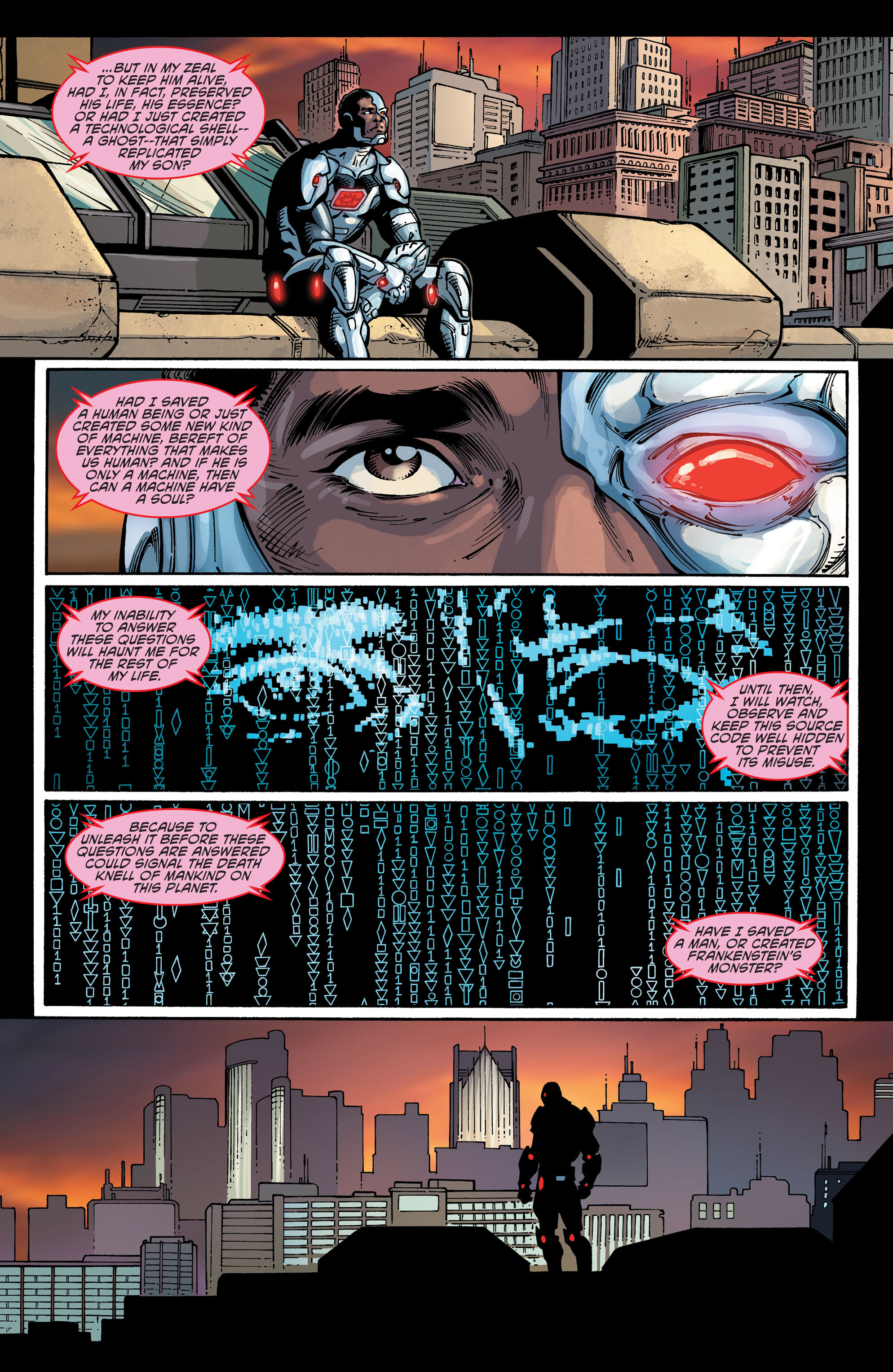 Read online Cyborg: Rebirth comic -  Issue # Full - 21