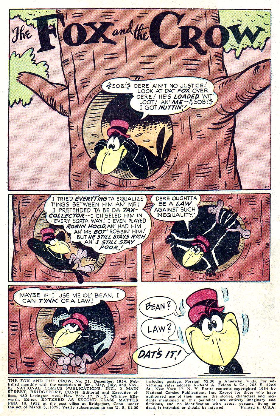 Read online The Fox and the Crow comic -  Issue #21 - 3