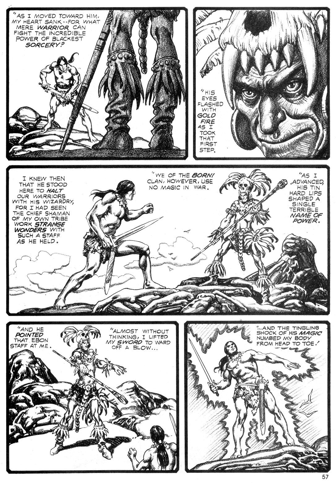 Read online The Savage Sword Of Conan comic -  Issue #55 - 56