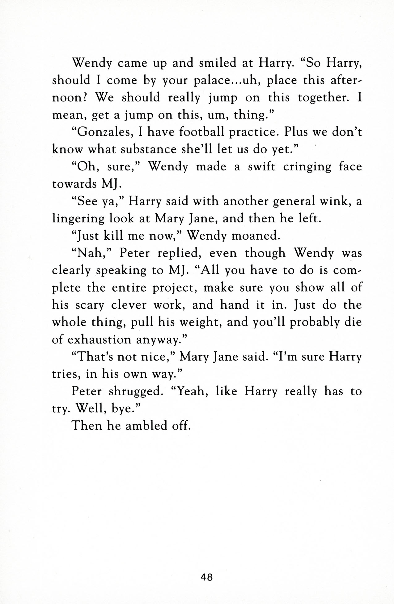 Read online Mary Jane (2003) comic -  Issue # TPB 1 (Part 1) - 56