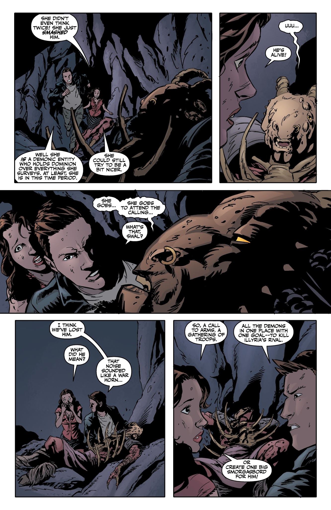 Read online Angel Season 11 comic -  Issue # _TPB 1 - 56