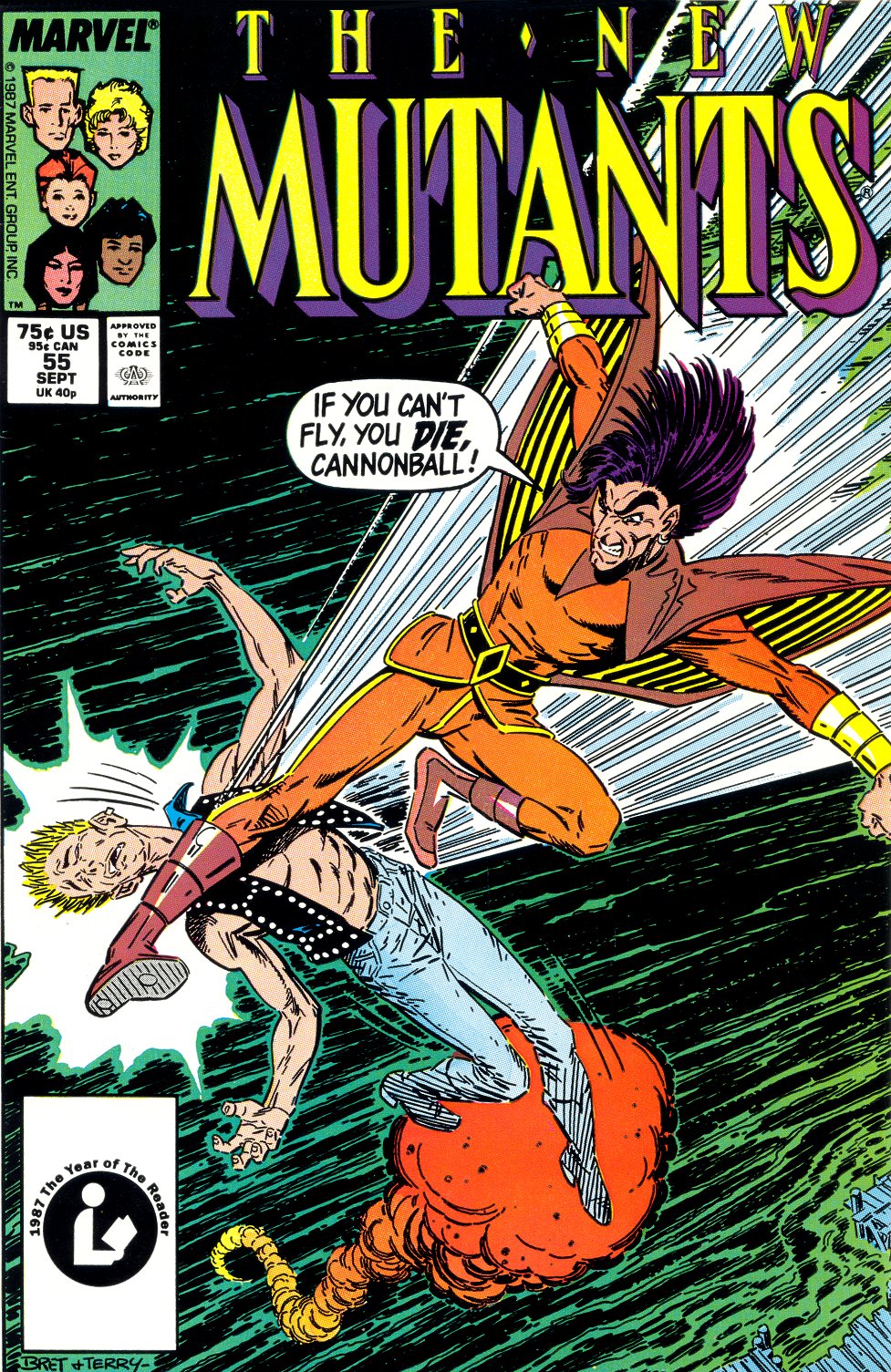 The New Mutants Issue #55 #62 - English 1