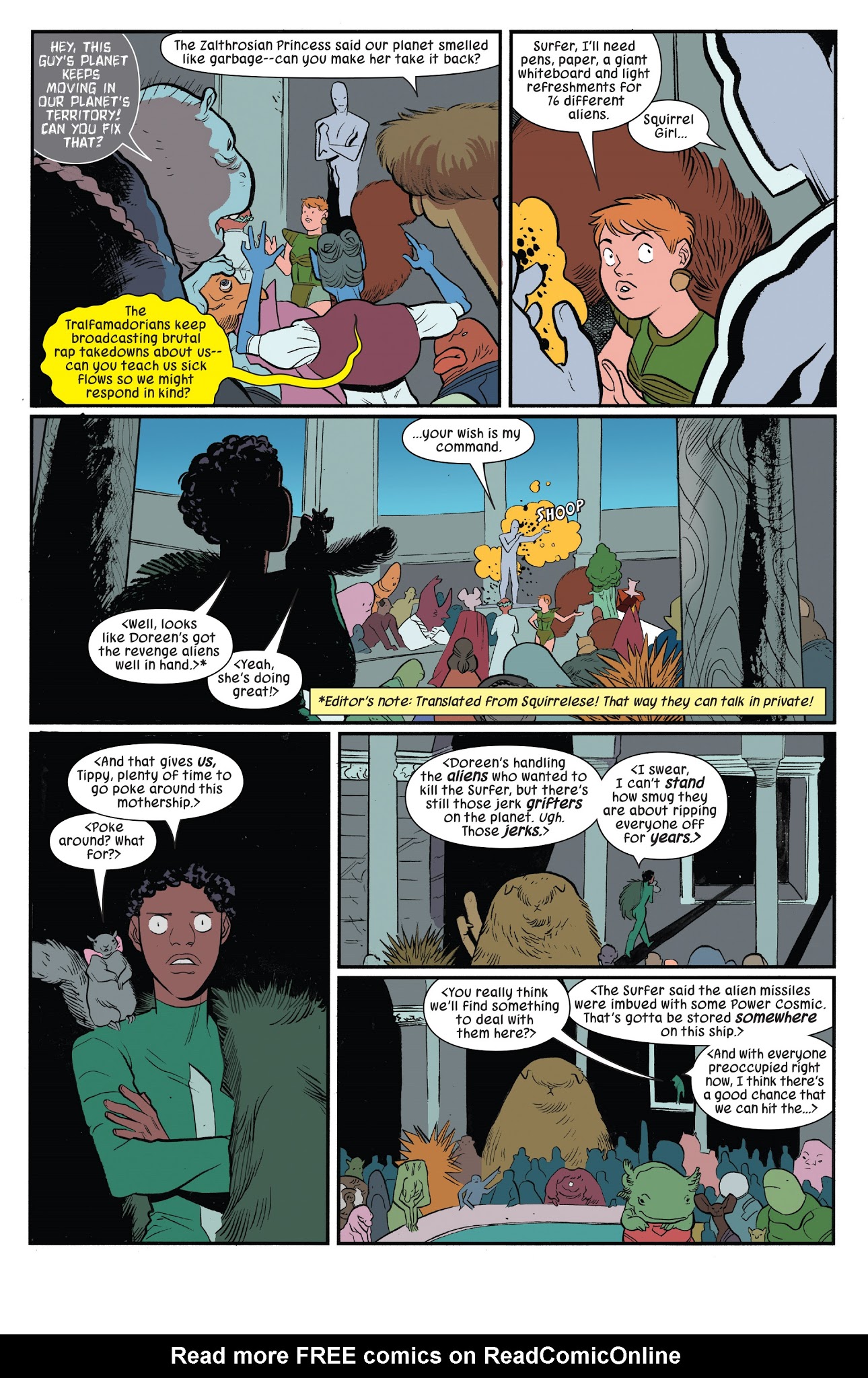 Read online The Unbeatable Squirrel Girl II comic -  Issue #30 - 10