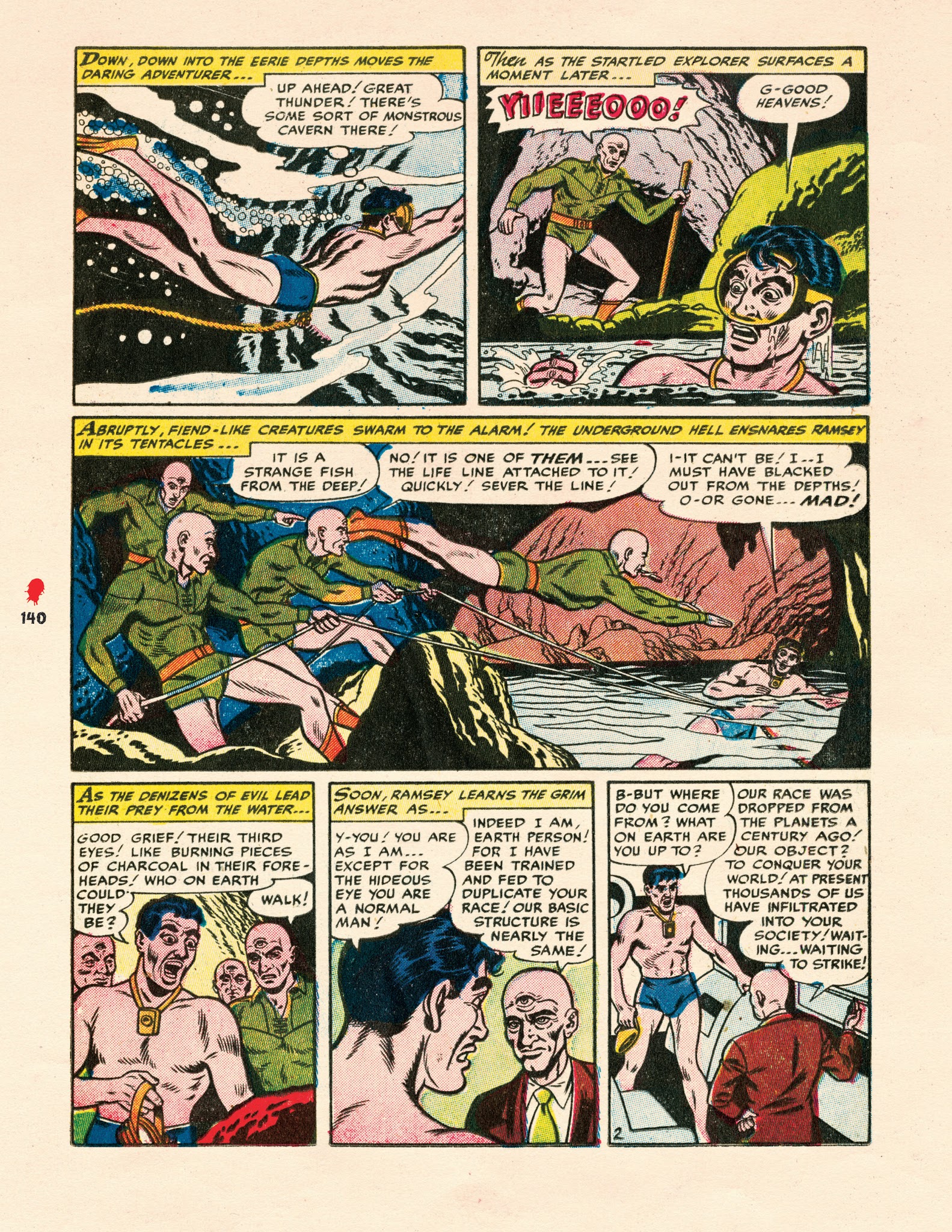 Read online Chilling Archives of Horror Comics comic -  Issue # TPB 9 - 141