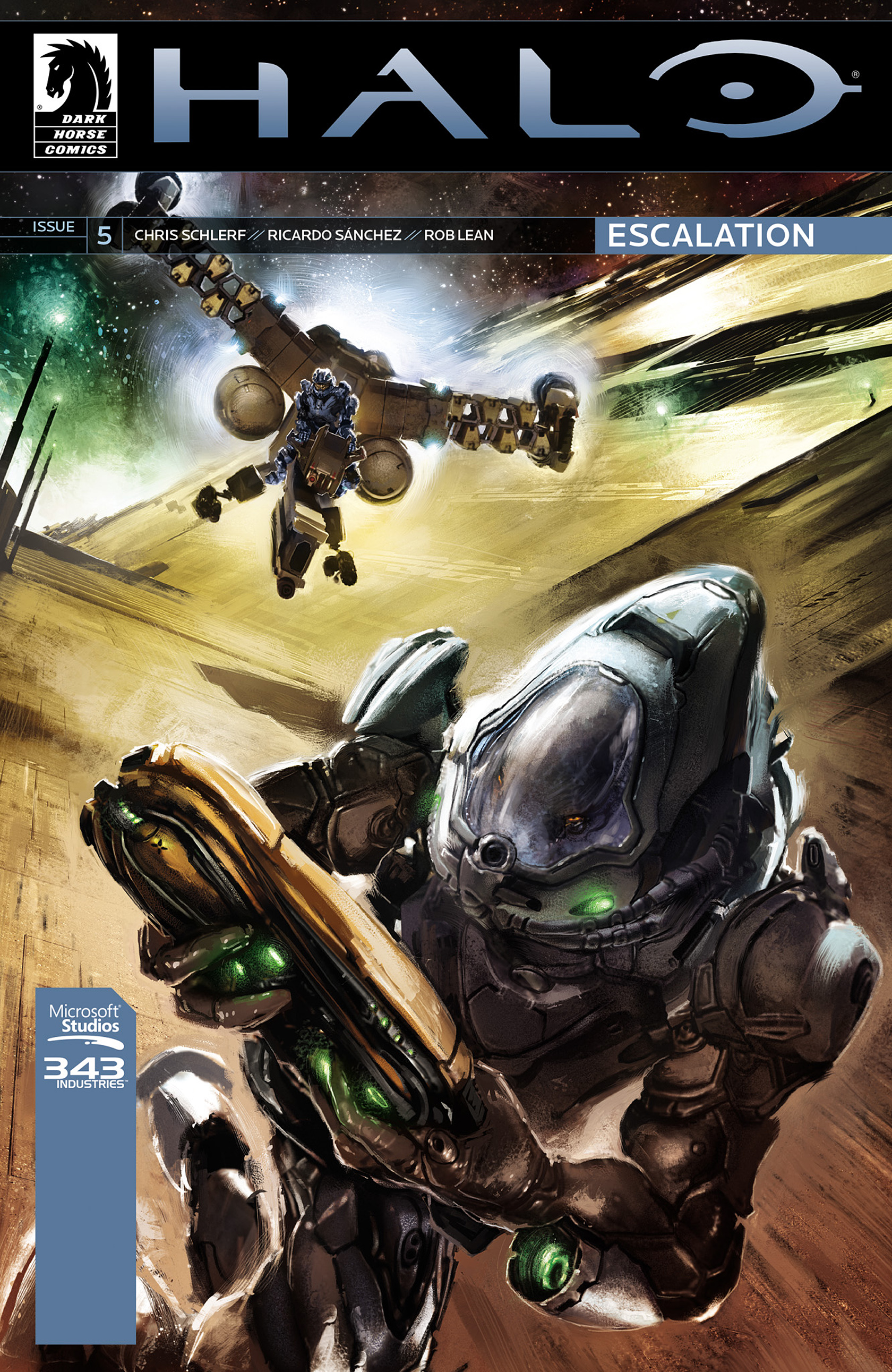 Read online Halo: Escalation comic -  Issue #5 - 1