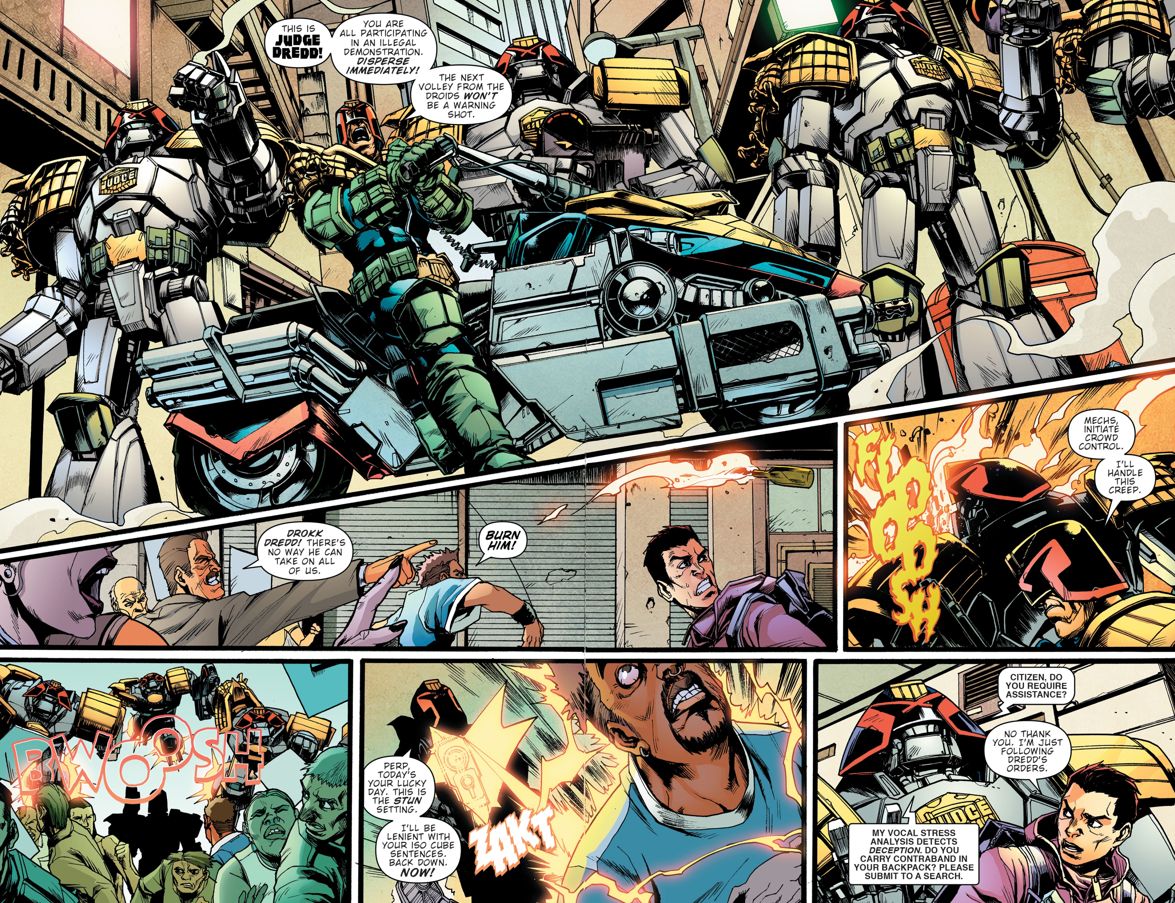 Read online Judge Dredd: 100-Page Giant comic -  Issue # TPB - 96