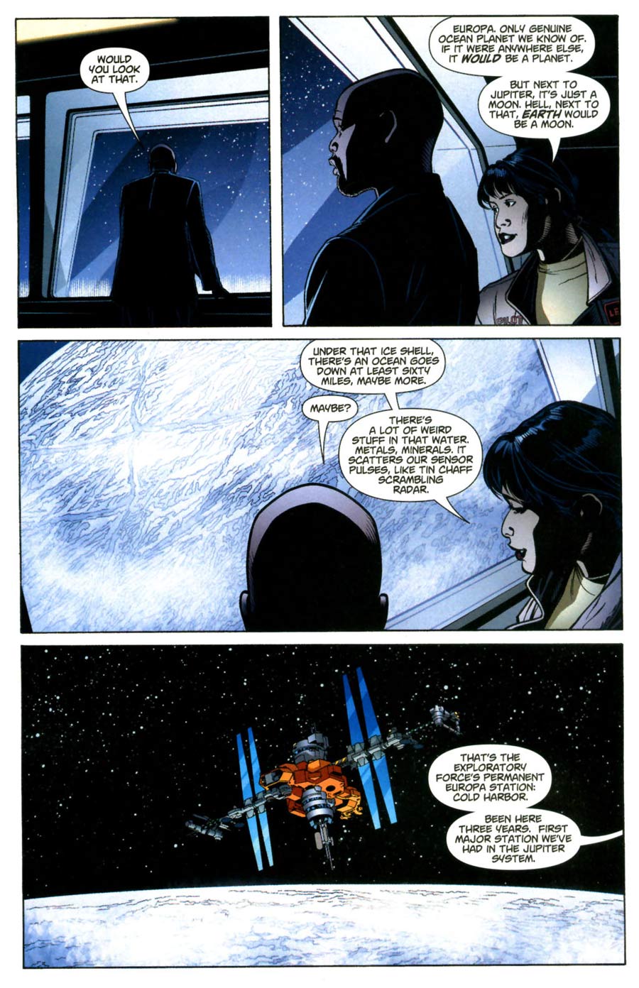 Read online Ocean comic -  Issue #1 - 21