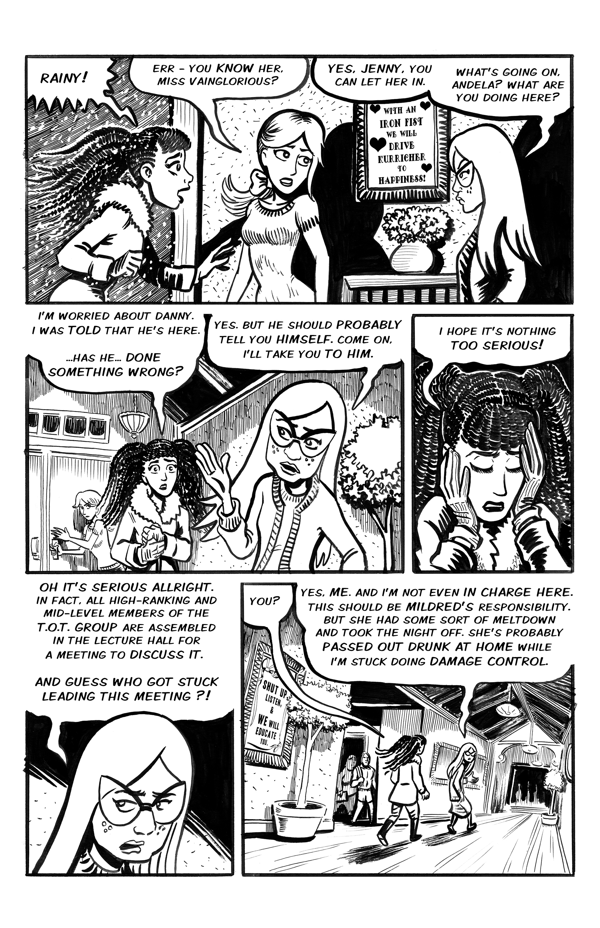 Read online Wulf and Batsy: Magnum Orgus comic -  Issue #7 - 12