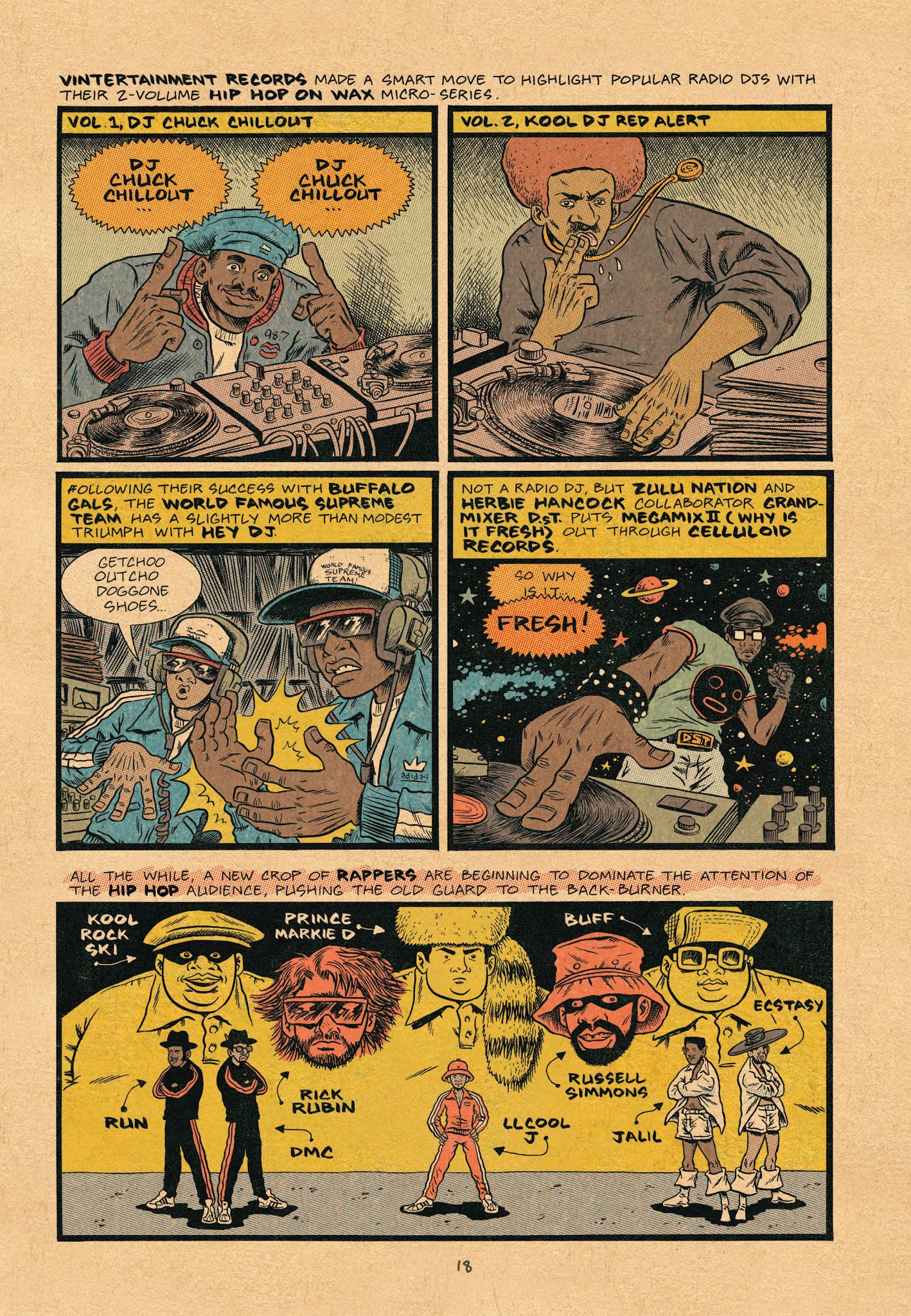 Read online Hip Hop Family Tree (2013) comic -  Issue # TPB 4 - 19