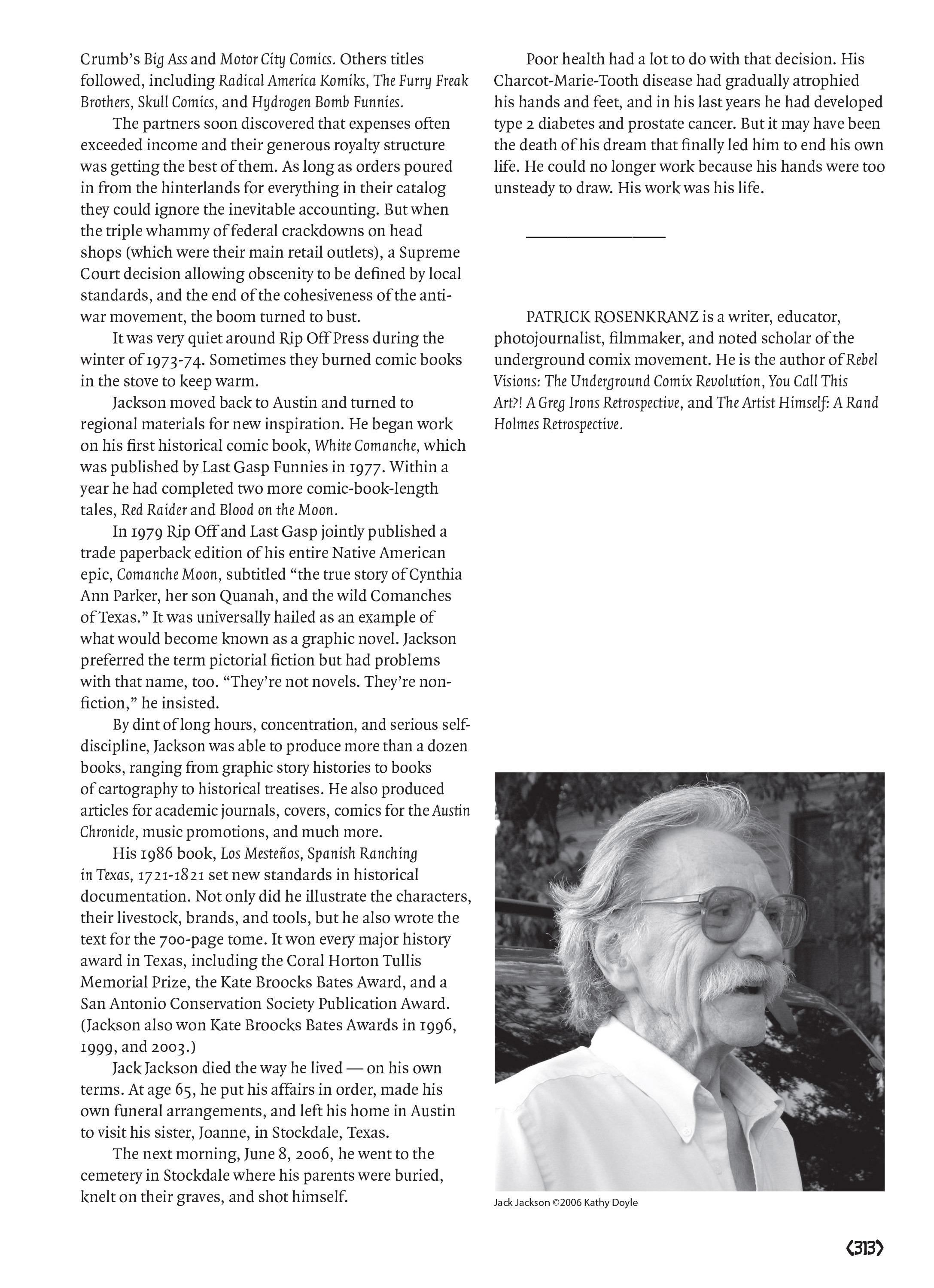 Read online Jack Jackson's American History: Los Tejanos and Lost Cause comic -  Issue # TPB (Part 3) - 110
