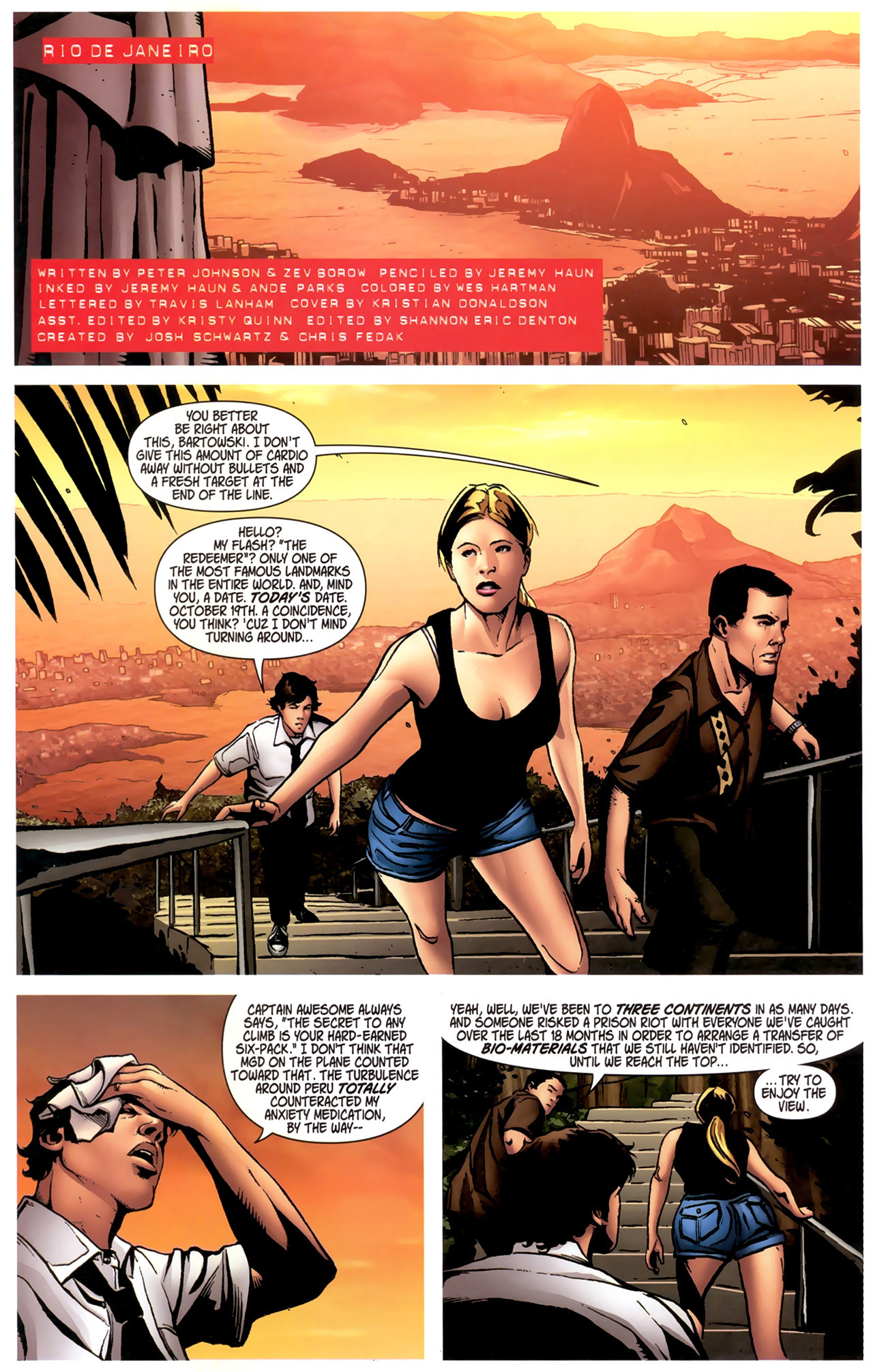 Read online Chuck comic -  Issue #3 - 4