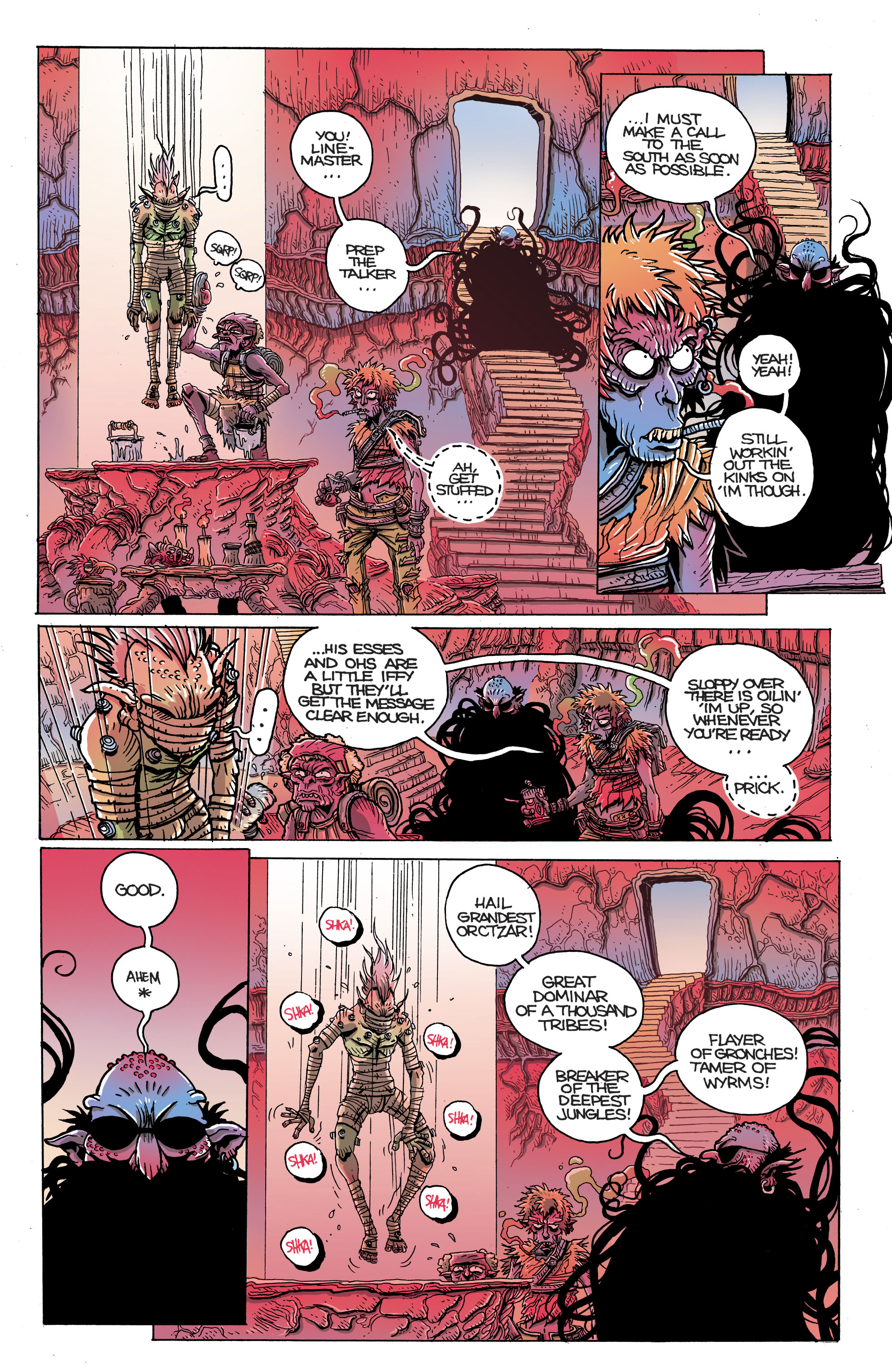 Read online Orc Stain comic -  Issue #4 - 7