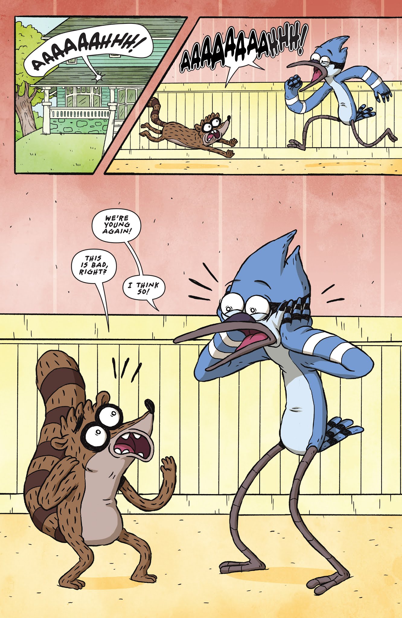 Read online Regular Show: 25 Years Later comic -  Issue #1 - 22