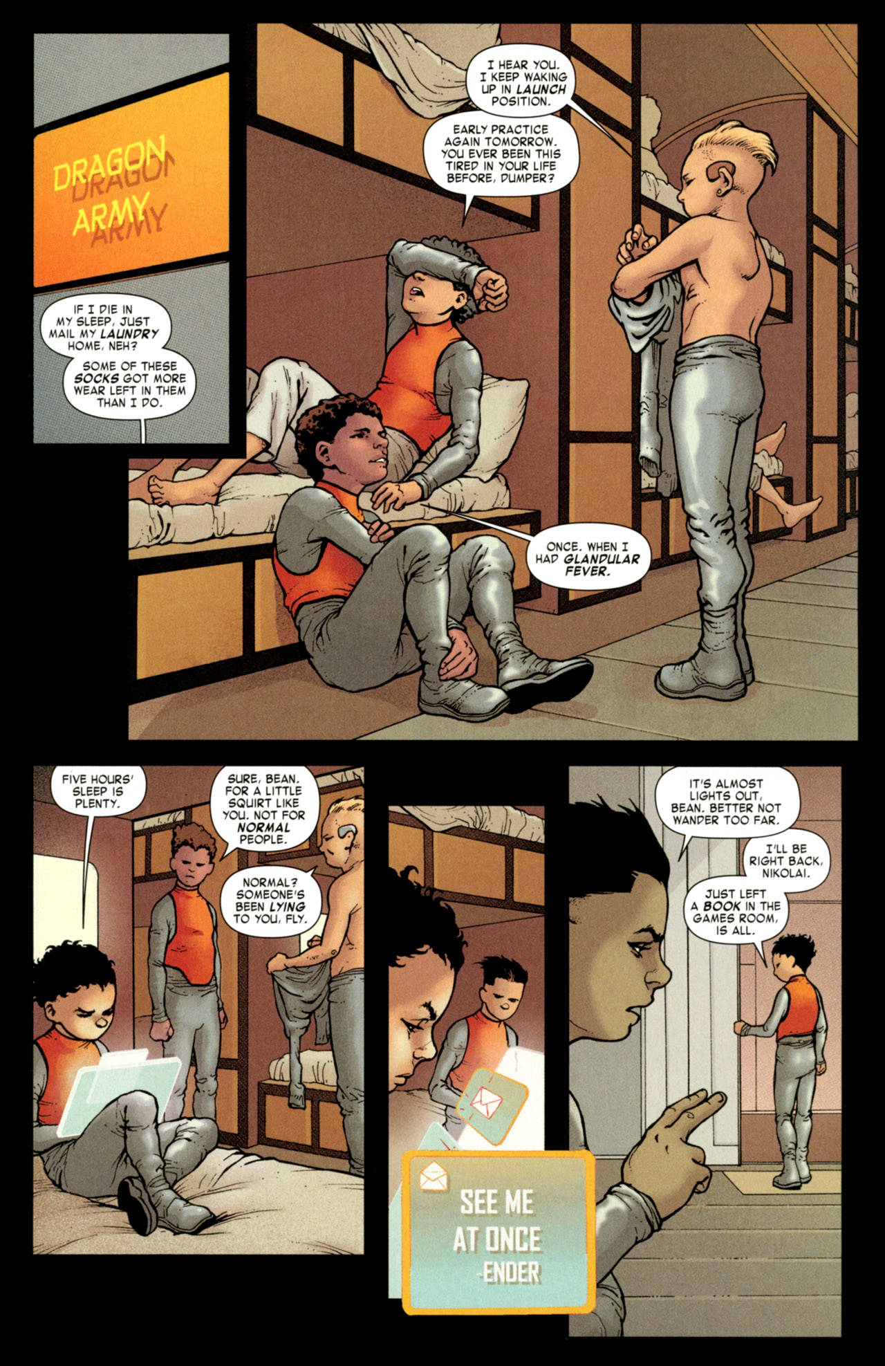Read online Ender's Shadow: Command School comic -  Issue #2 - 5