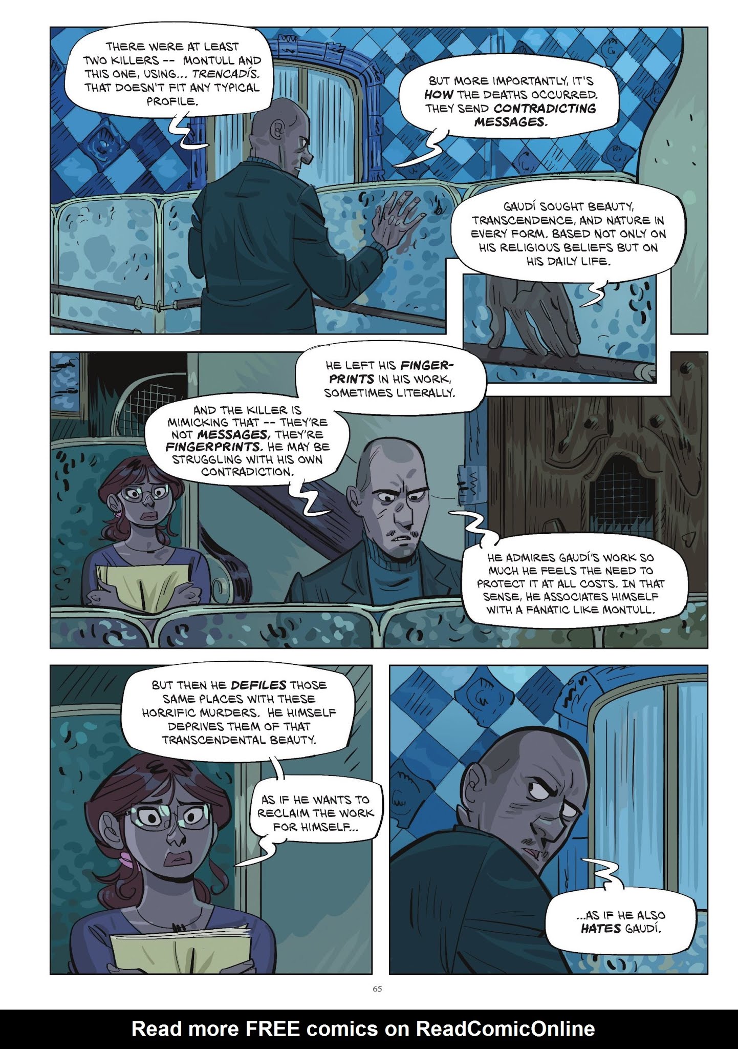 Read online The Ghost of Gaudi comic -  Issue # TPB - 65