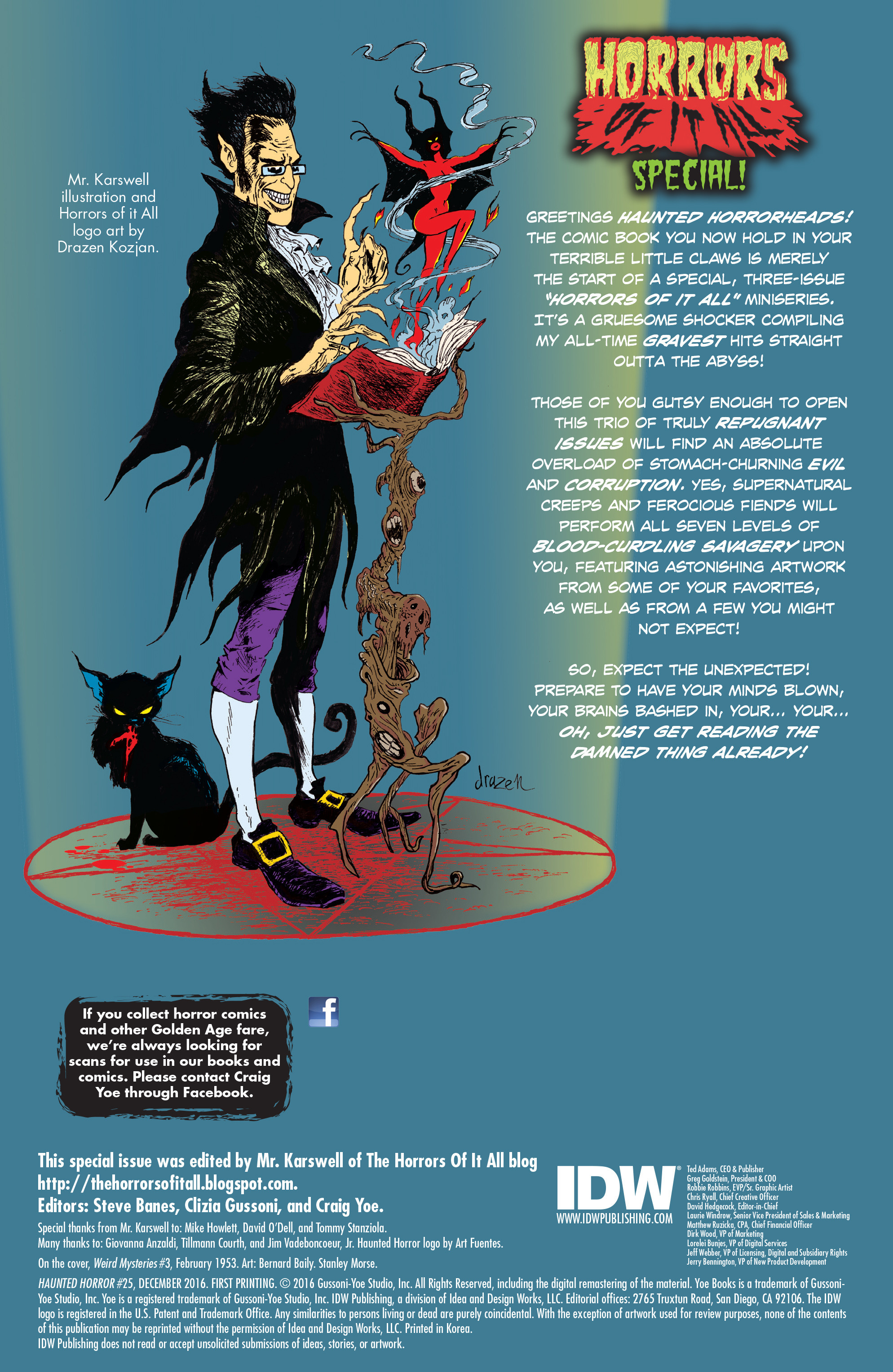 Read online Haunted Horror comic -  Issue #25 - 2