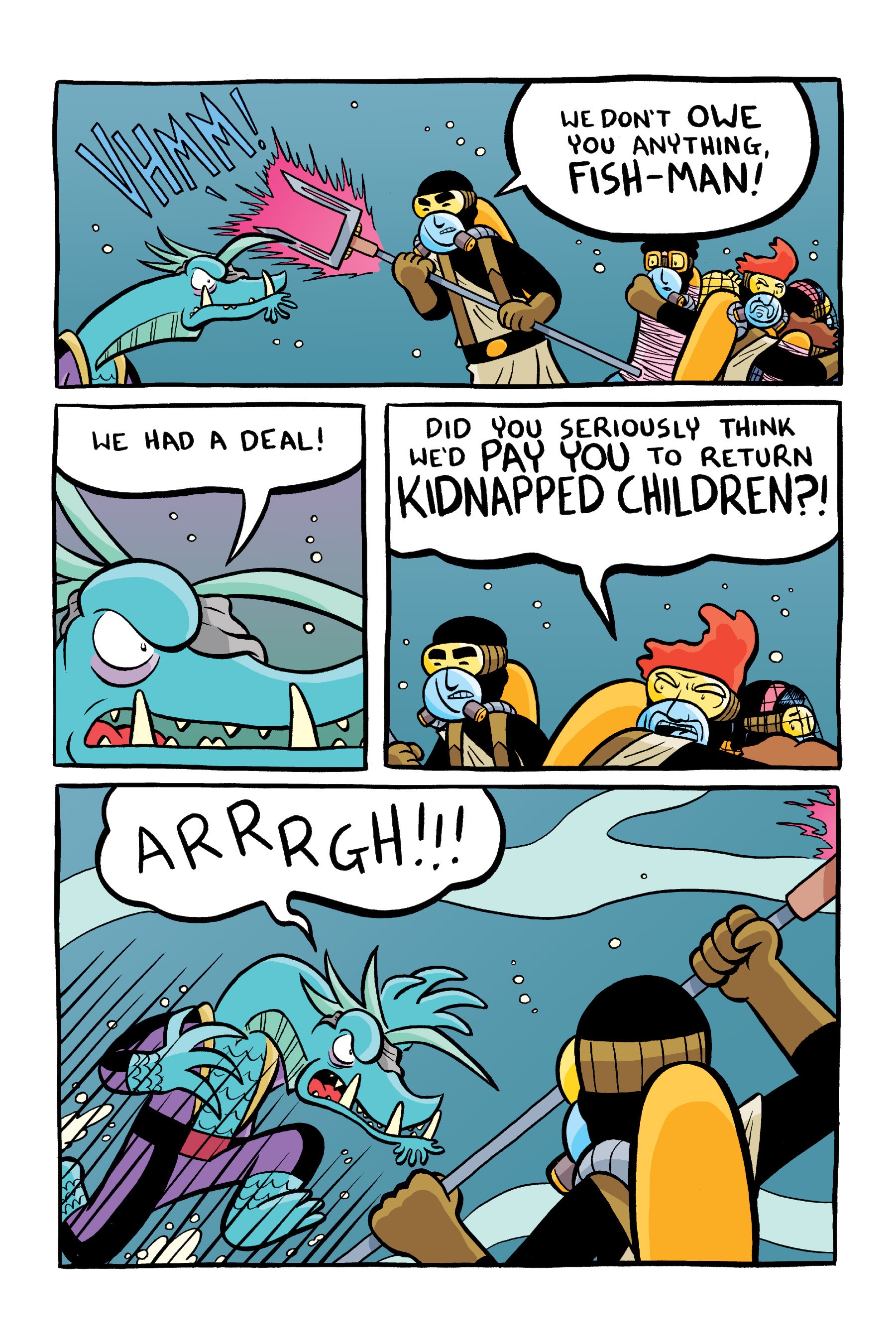 Read online Mermin comic -  Issue # TPB 3 - 128