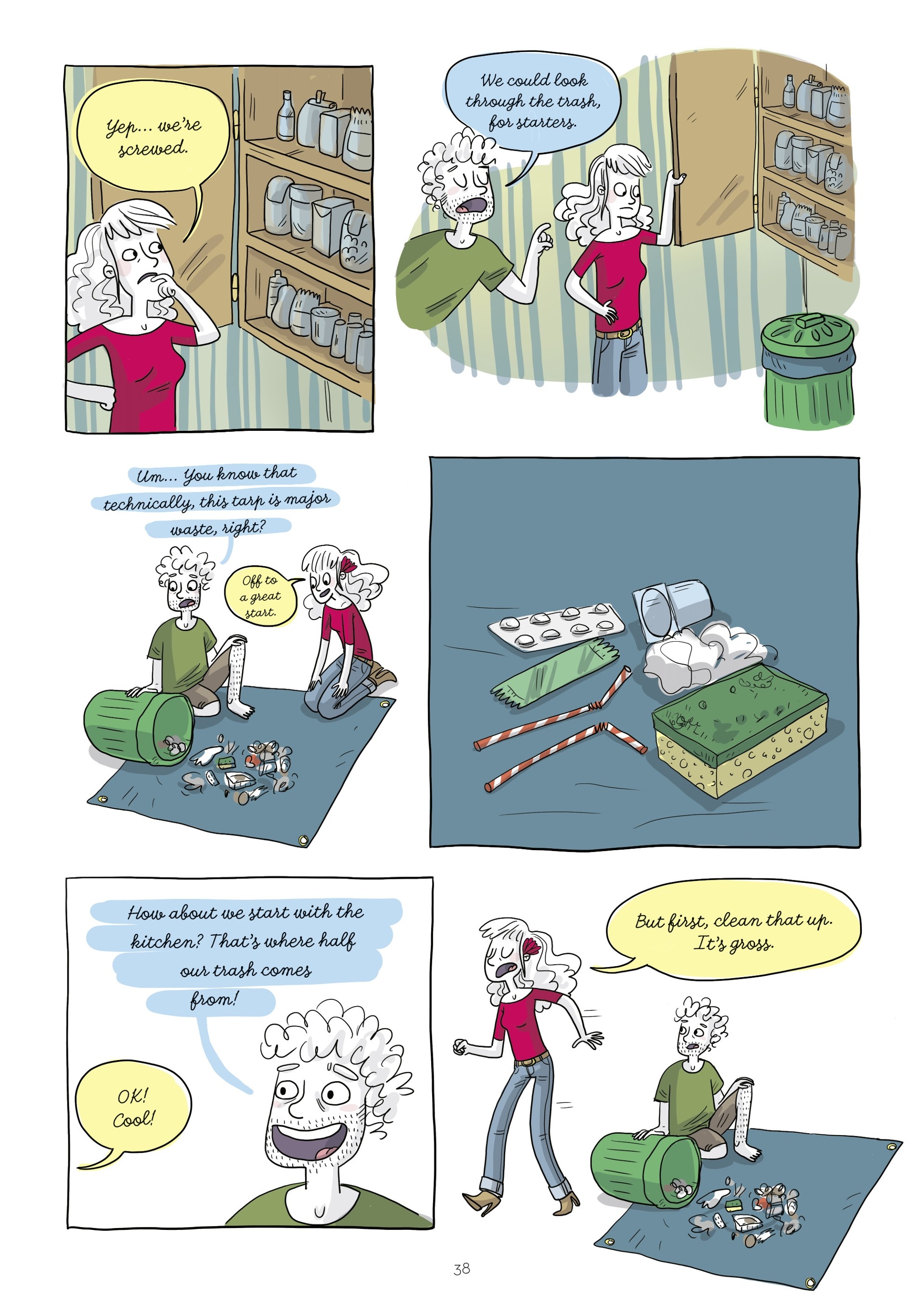 Read online The Diary of the (Nearly) Zero-Waste Family comic -  Issue # TPB - 38