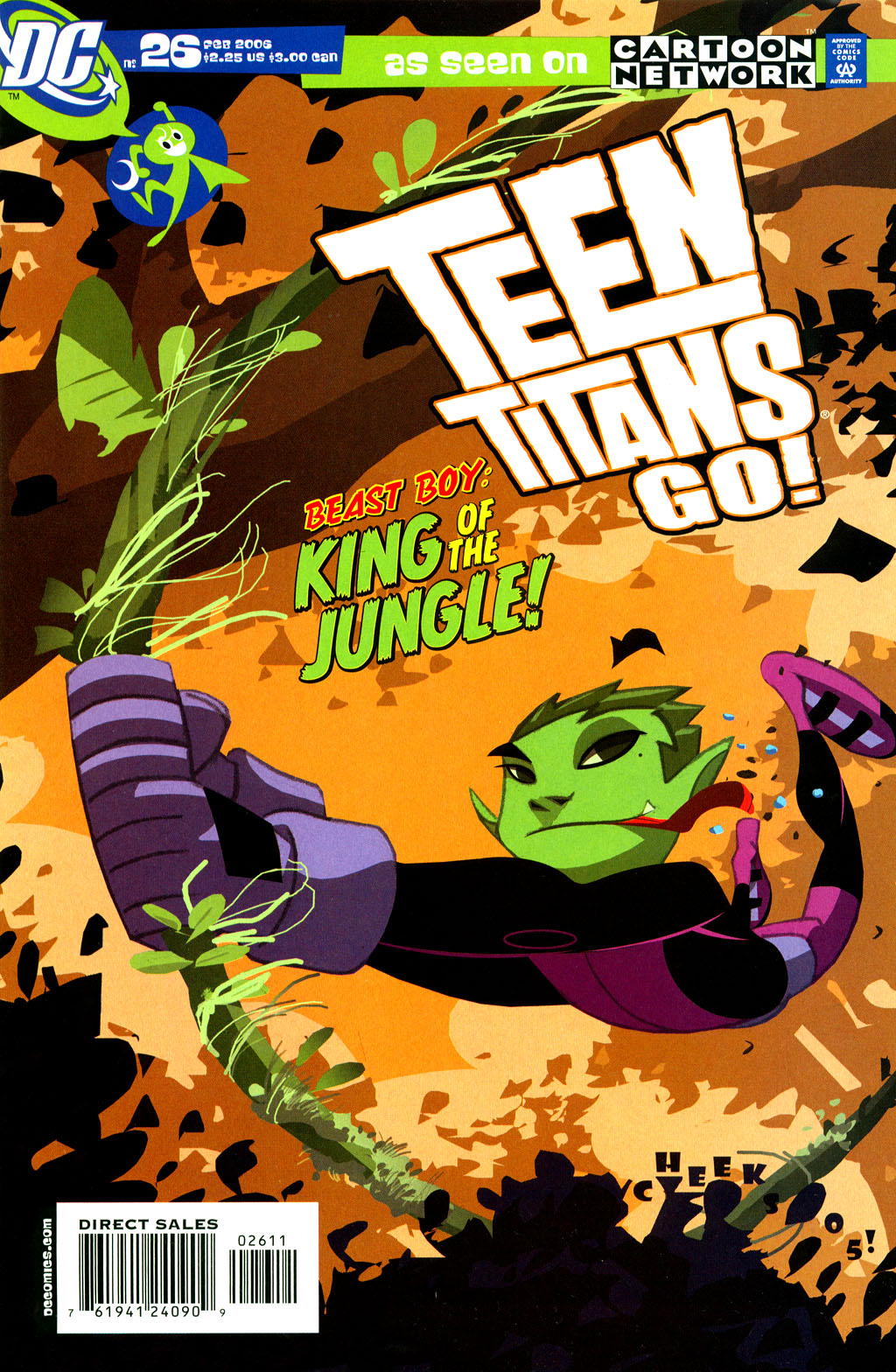 Read online Teen Titans Go! (2003) comic -  Issue #26 - 1