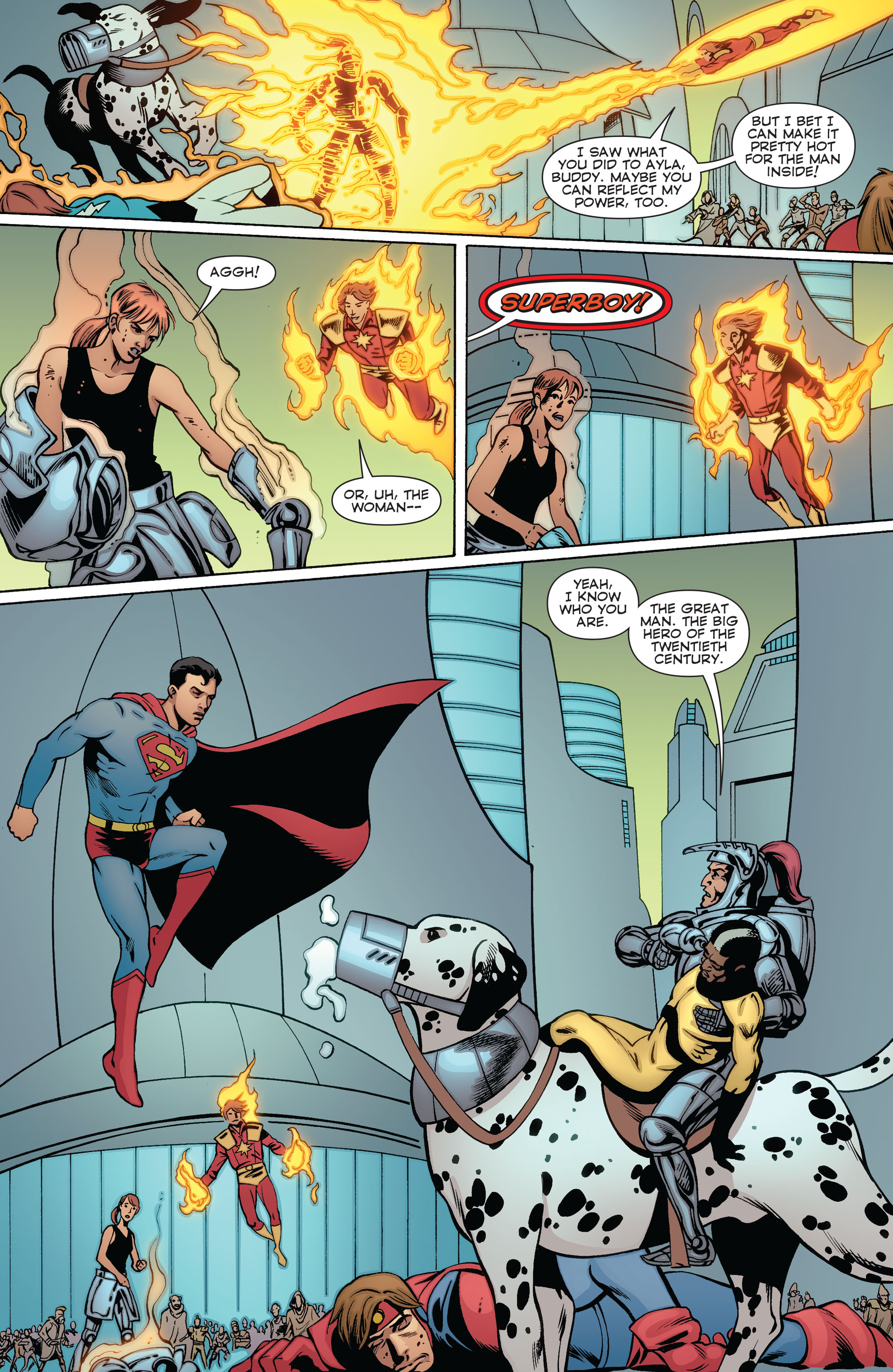 Read online Convergence Superboy and the Legion of Super-Heroes comic -  Issue #2 - 13