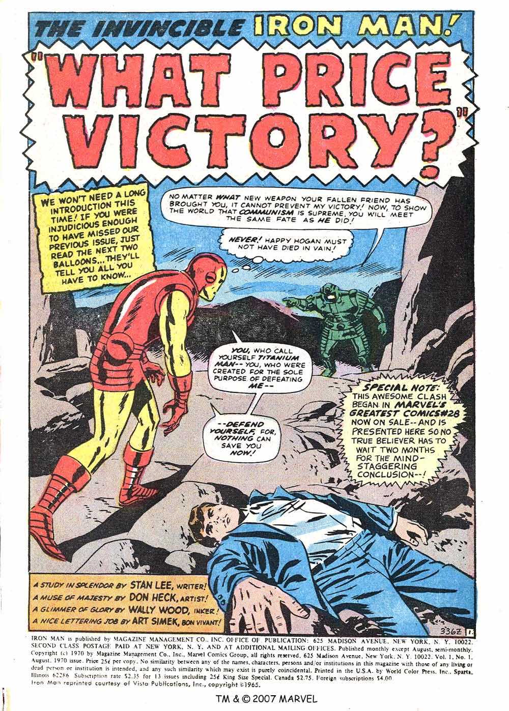 Iron Man Annual issue 1 - Page 3