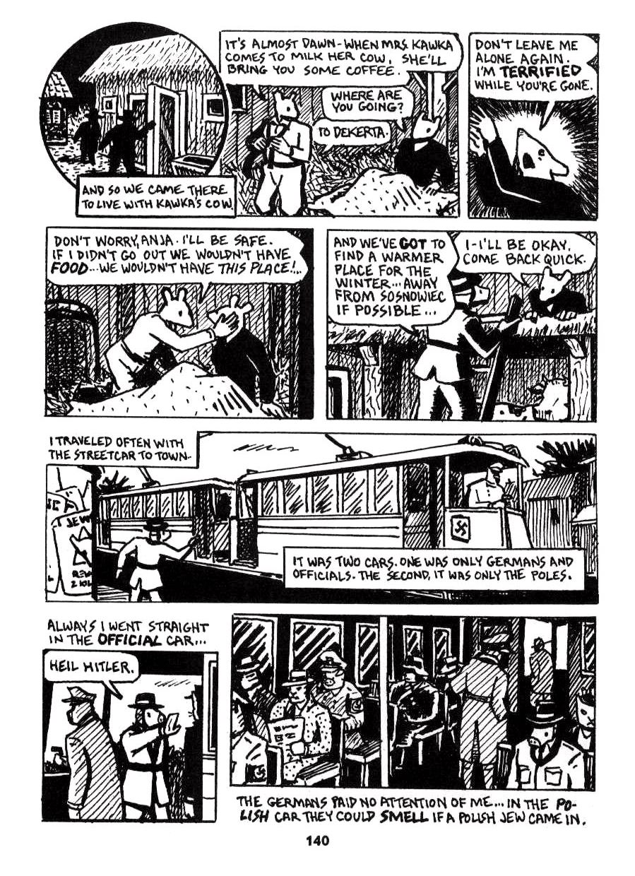 Read online Maus: A Survivor's Tale comic -  Issue # TPB 1 - 132
